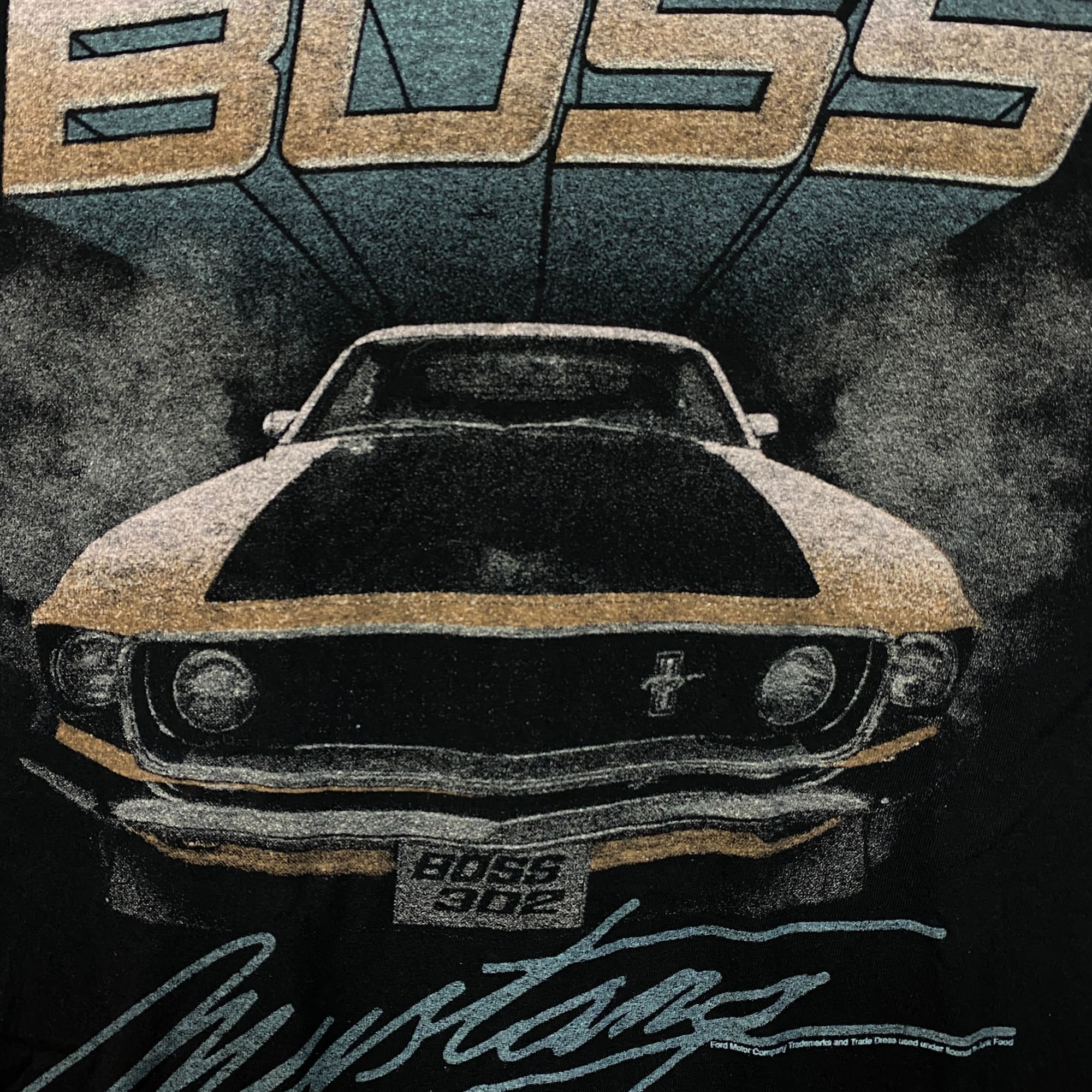 Mustang Mustang Boss 302 Muscle Car Classic T-Shirt Small Size US S / EU 44-46 / 1 - 4 Thumbnail