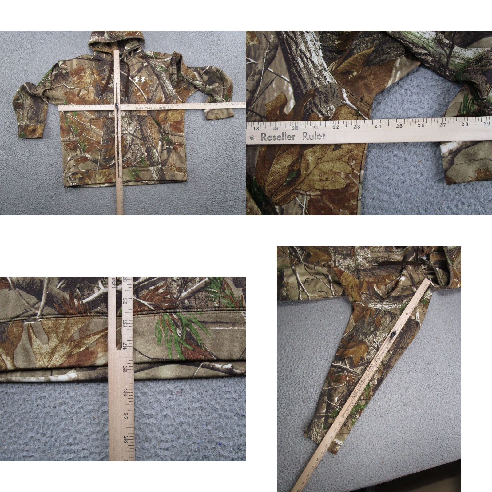 Under Armour Under Armour Hoodie Mens Size M Camouflage Pullover Sweatshirt All Seasons Hooded Hunting Sports Read Size US M / EU 48-50 / 2 - 8 Thumbnail