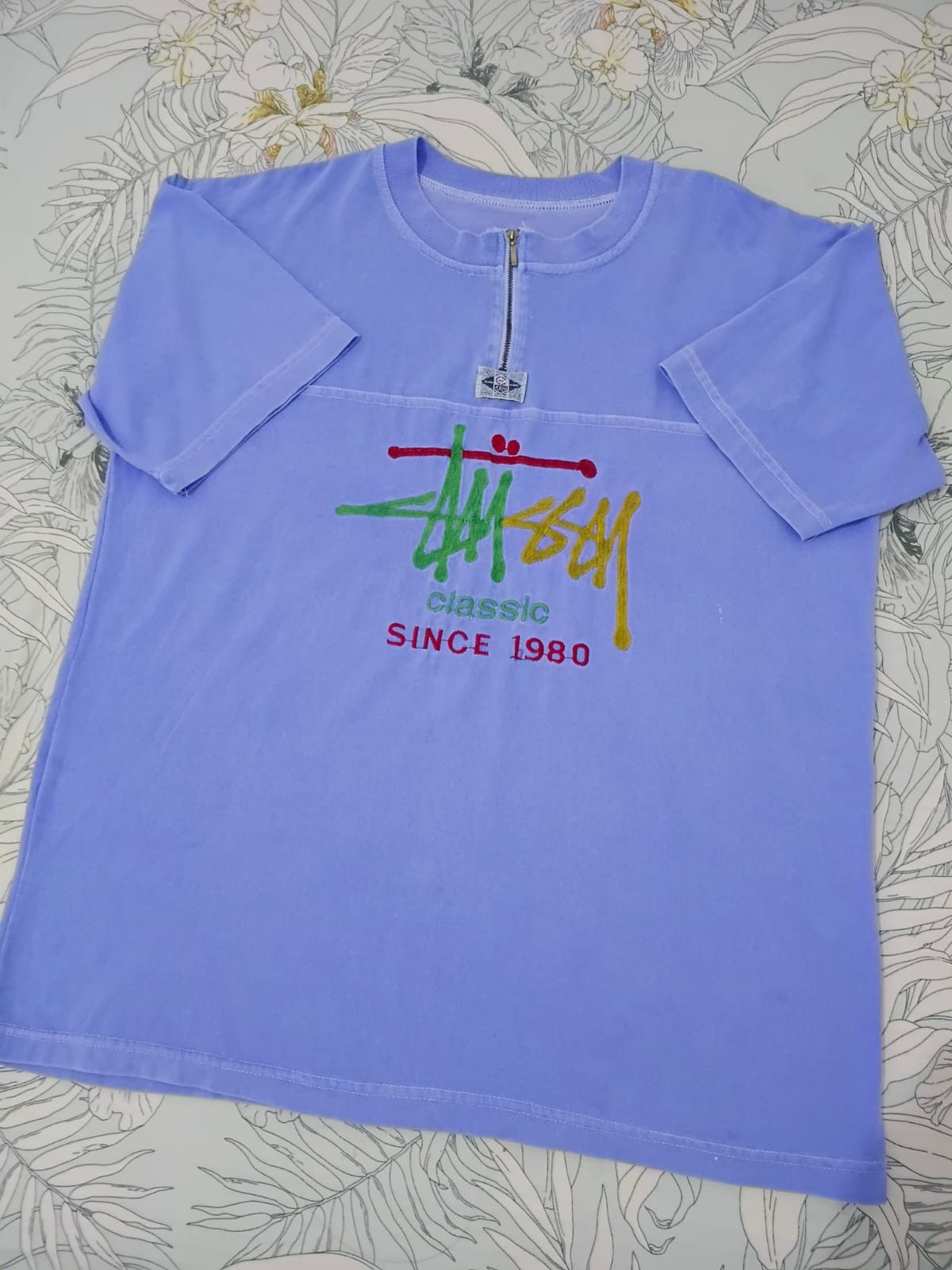 Stussy Vintage 80s 90s Bootleg Stussy embroidery logo rap tshirt Size US L / EU 52-54 / 3 - 1 Thumbnail