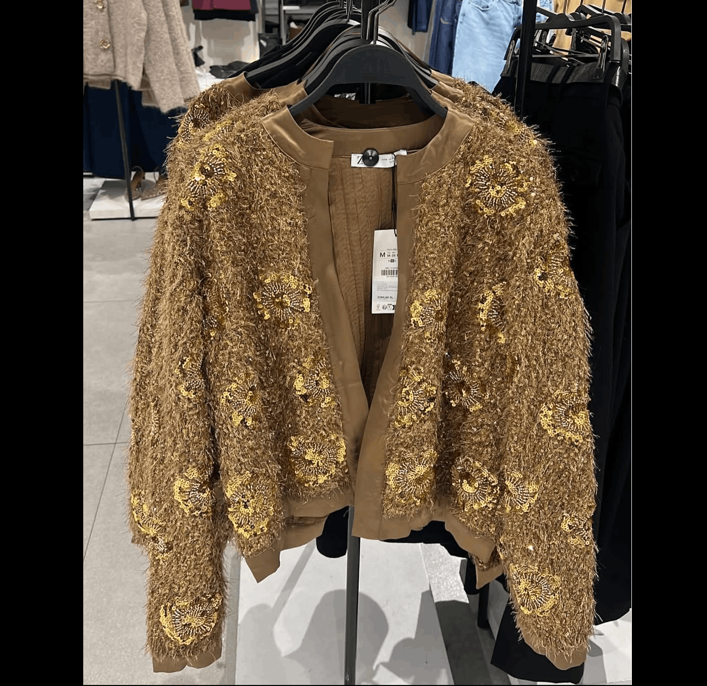 Zara RARE!!! ZARA Sequined Cardigan Size XL / US 12-14 / IT 48-50 - 6 Thumbnail