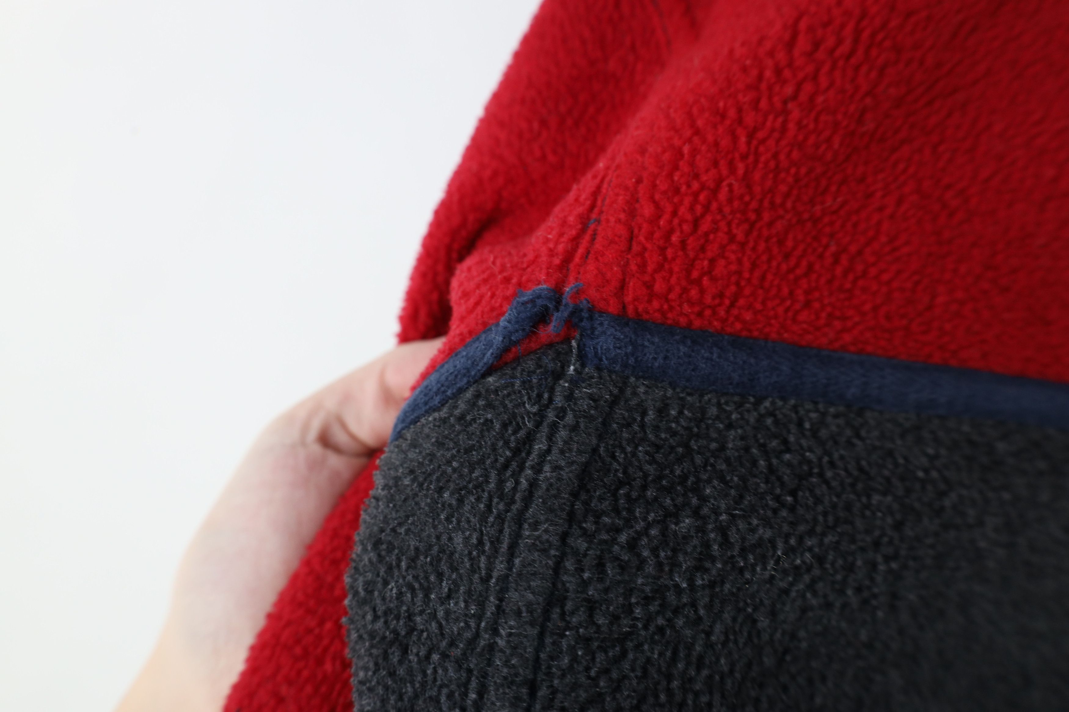 Vintage Vintage 90s Streetwear Half Zip Fleece Pullover Sweater Size US L / EU 52-54 / 3 - 8 Thumbnail
