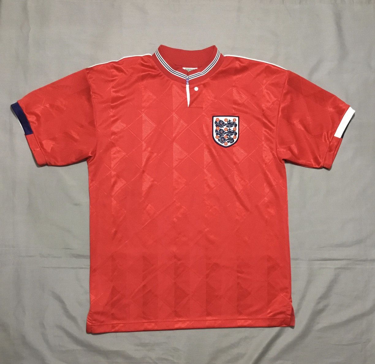 Other England Away Score Draw Shirt 1988-1989 Size L Size US L / EU 52-54 / 3 - 1 Thumbnail