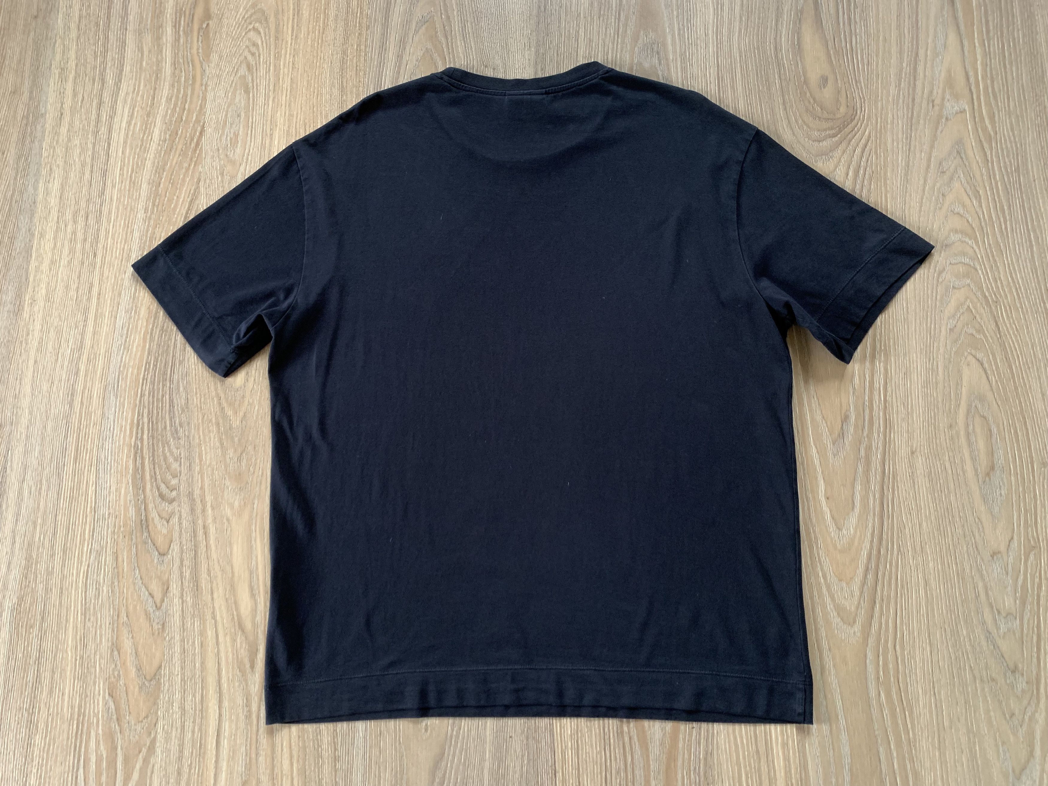 Emporio Armani × Giorgio Armani Mens Emporio Armani Cotton Embroidered Logo T-Shirt Size US XL / EU 56 / 4 - 3 Thumbnail