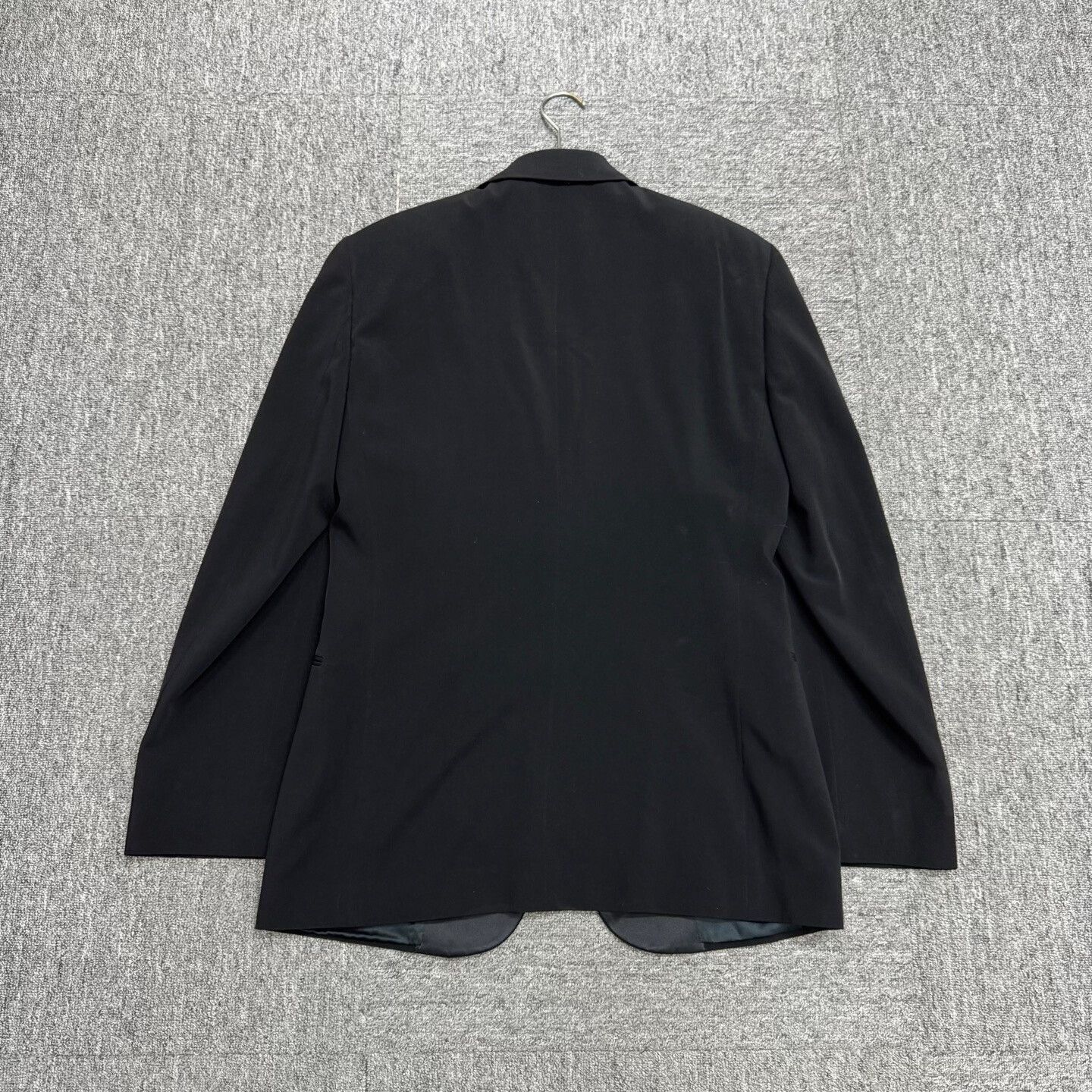 Giorgio Armani black nylon patchwork suit jacket. Size US L / EU 52-54 / 3 - 2 Thumbnail