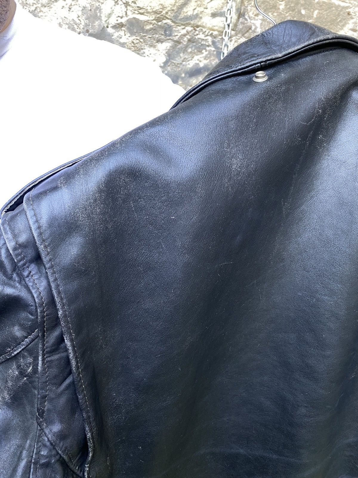 Schott Vintage 60s Perfecto Leather Biker Jacket Size US L / EU 52-54 / 3 - 10 Thumbnail