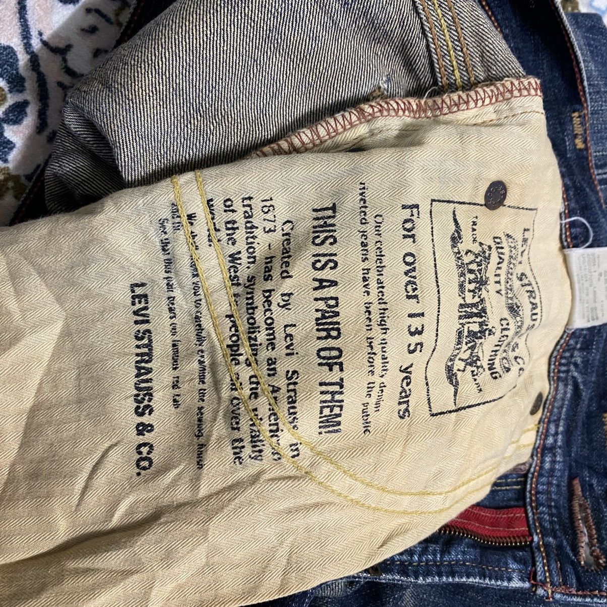 Levi's Y2K Levis 502 Gemstone Distressed Jeans Size US 29 - 22 Thumbnail