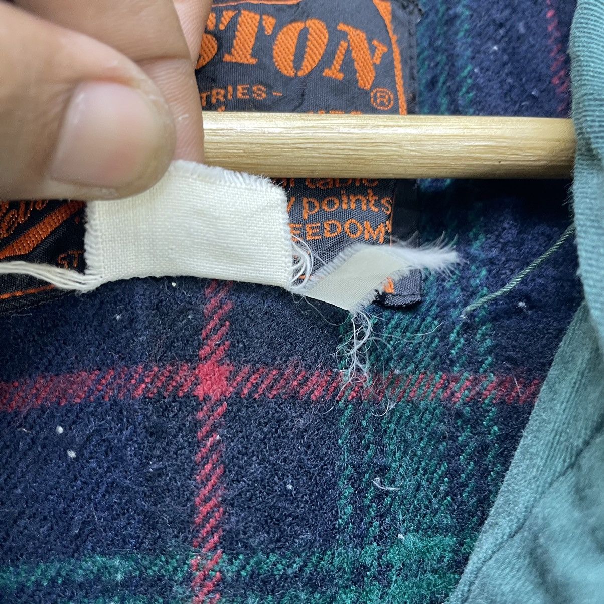 Buzz Rickson's × STOCK 💥Vintage Houston Blanket Warm Jacket Size US XL / EU 56 / 4 - 6 Thumbnail