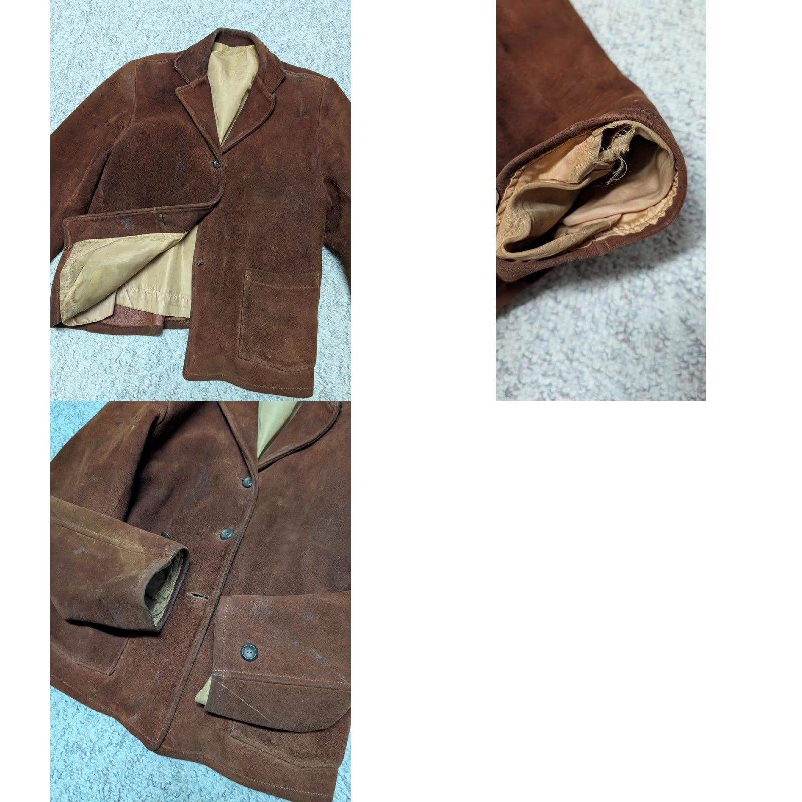 Vintage VINTAGE DEERSKIN suede leather M western ROCKABILLY blazer jacket Women Size M / US 6-8 / IT 42-44 - 8 Thumbnail