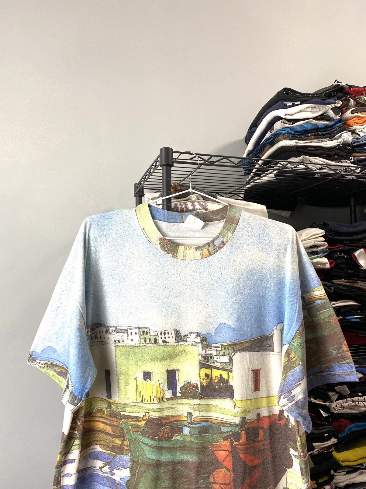 Vintage Rare! 1990’s Vintage Old City T Shirt Full Printed Archive Size US L / EU 52-54 / 3 - 2 Thumbnail