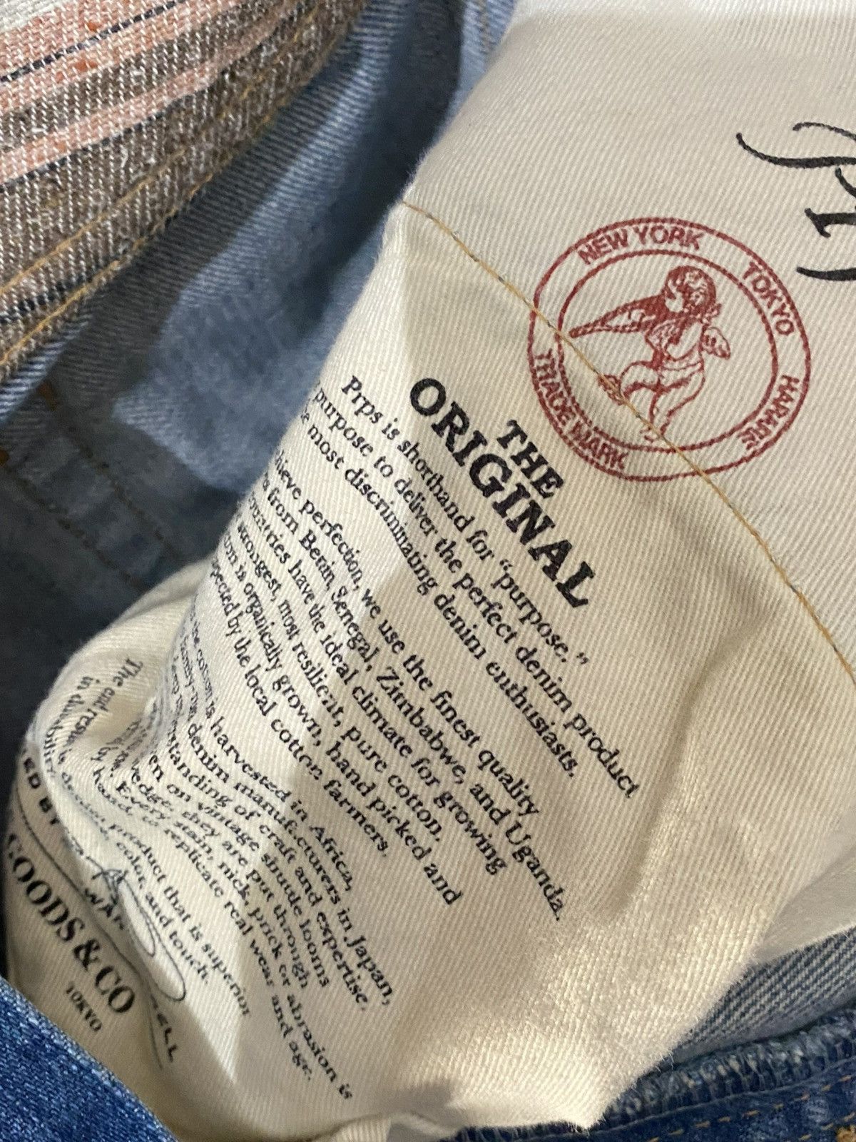Prps $482 OG PRPS JAPAN PATCH WORK JEANS DENIM SLIM DISTRESSED Size US 38 / EU 54 - 10 Thumbnail