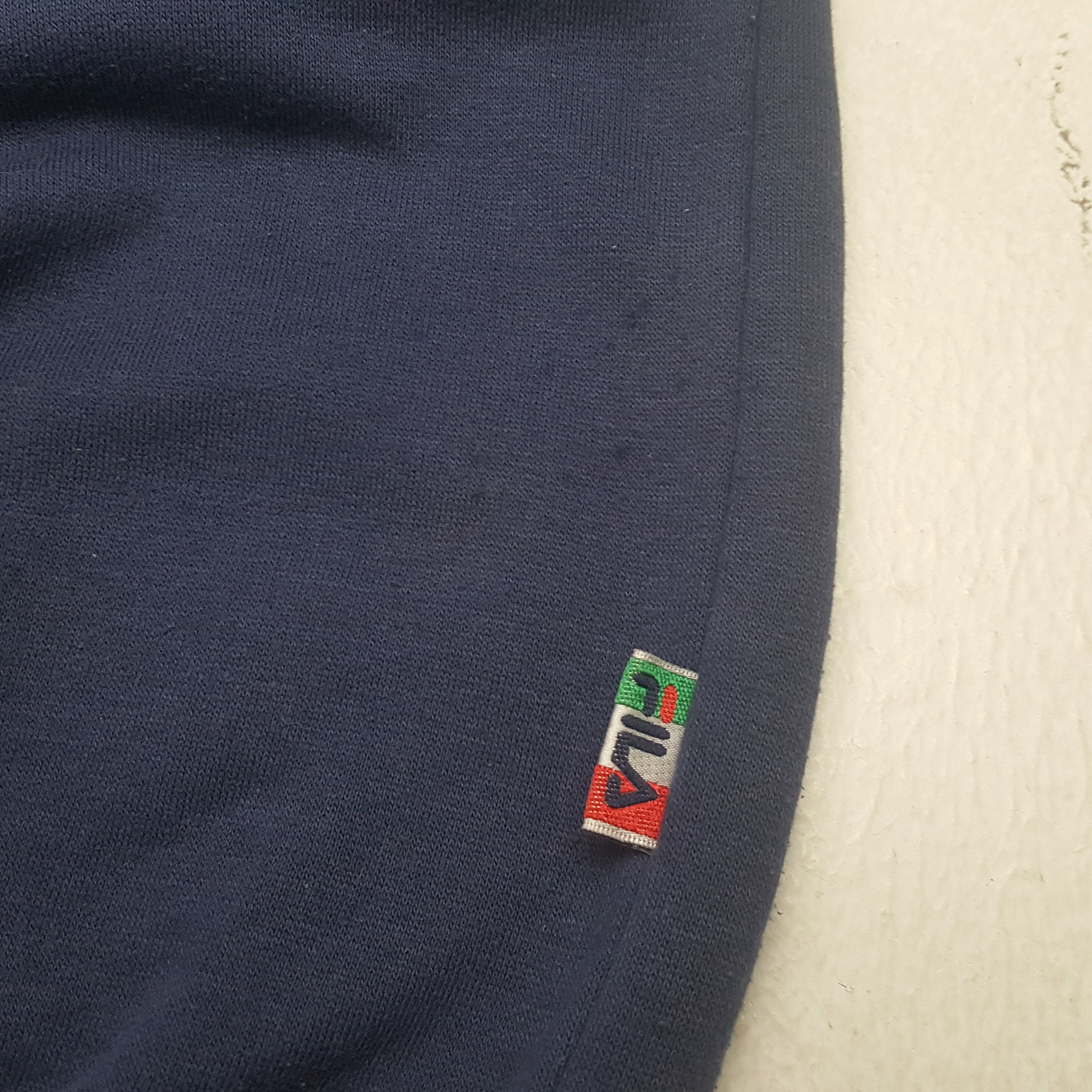 Fila × Vintage Fila Biella Italia Spellout Design Sweatshirt Size US L / EU 52-54 / 3 - 12 Thumbnail