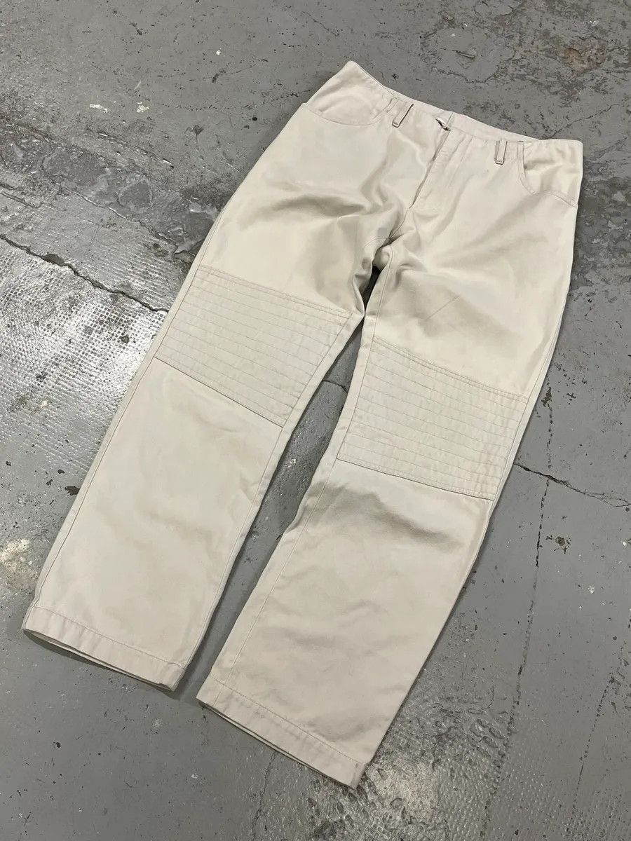 Daniele Alessandrini 2000s Daniele Alessandrini Biker White Pants Size US 32 / EU 48 - 5 Thumbnail