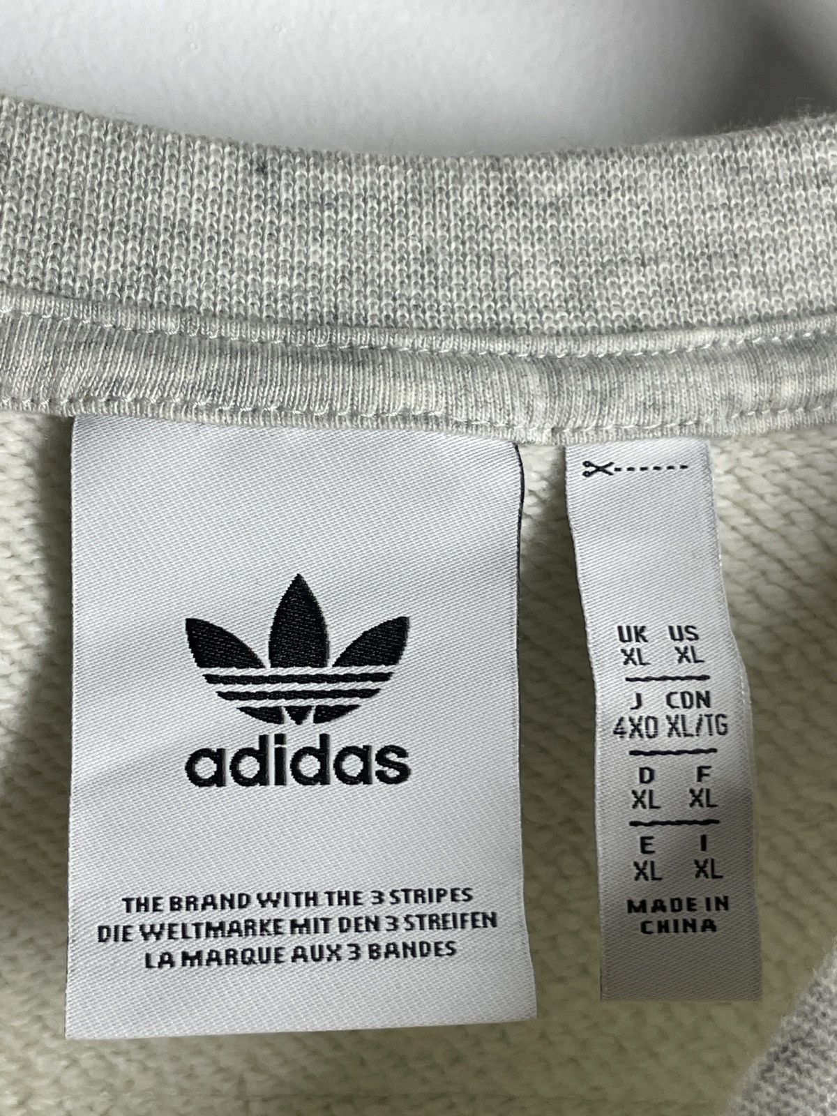 Adidas Adidas Trefoil Center logo sweatshirt oversize Size US XL / EU 56 / 4 - 7 Thumbnail