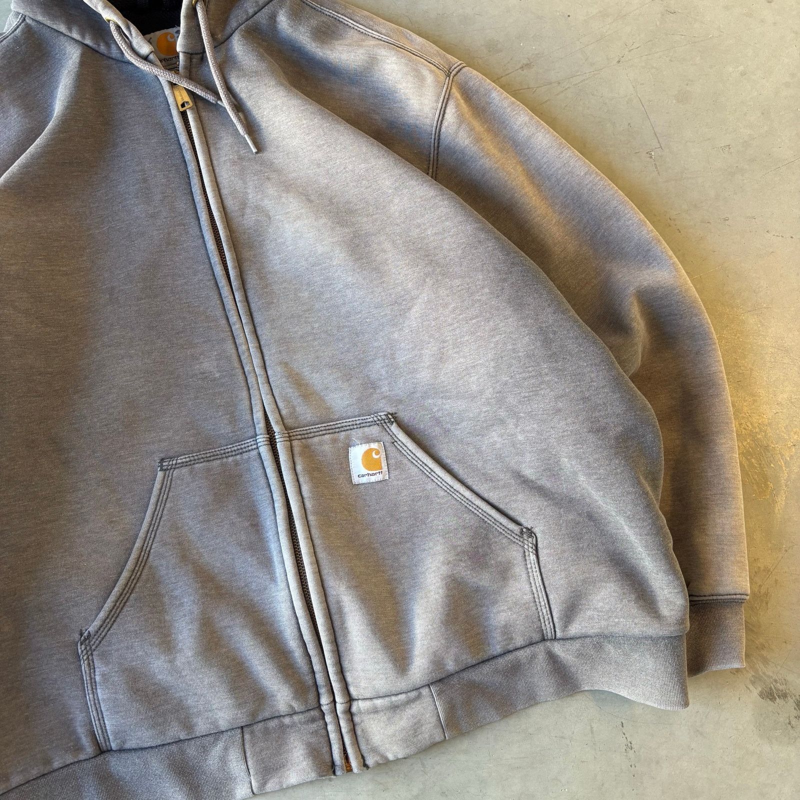Carhartt Vintage Sunfaded Carhartt Heavyweight Insualted Jacket Size US XL / EU 56 / 4 - 2 Thumbnail