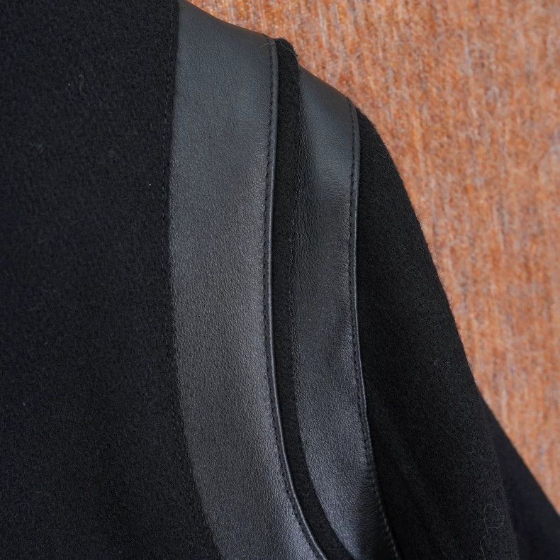 Saint Laurent Paris Saint Laurent Paris Saint Laurent Black Wool Baseball Jack Size US M / EU 48-50 / 2 - 4 Thumbnail