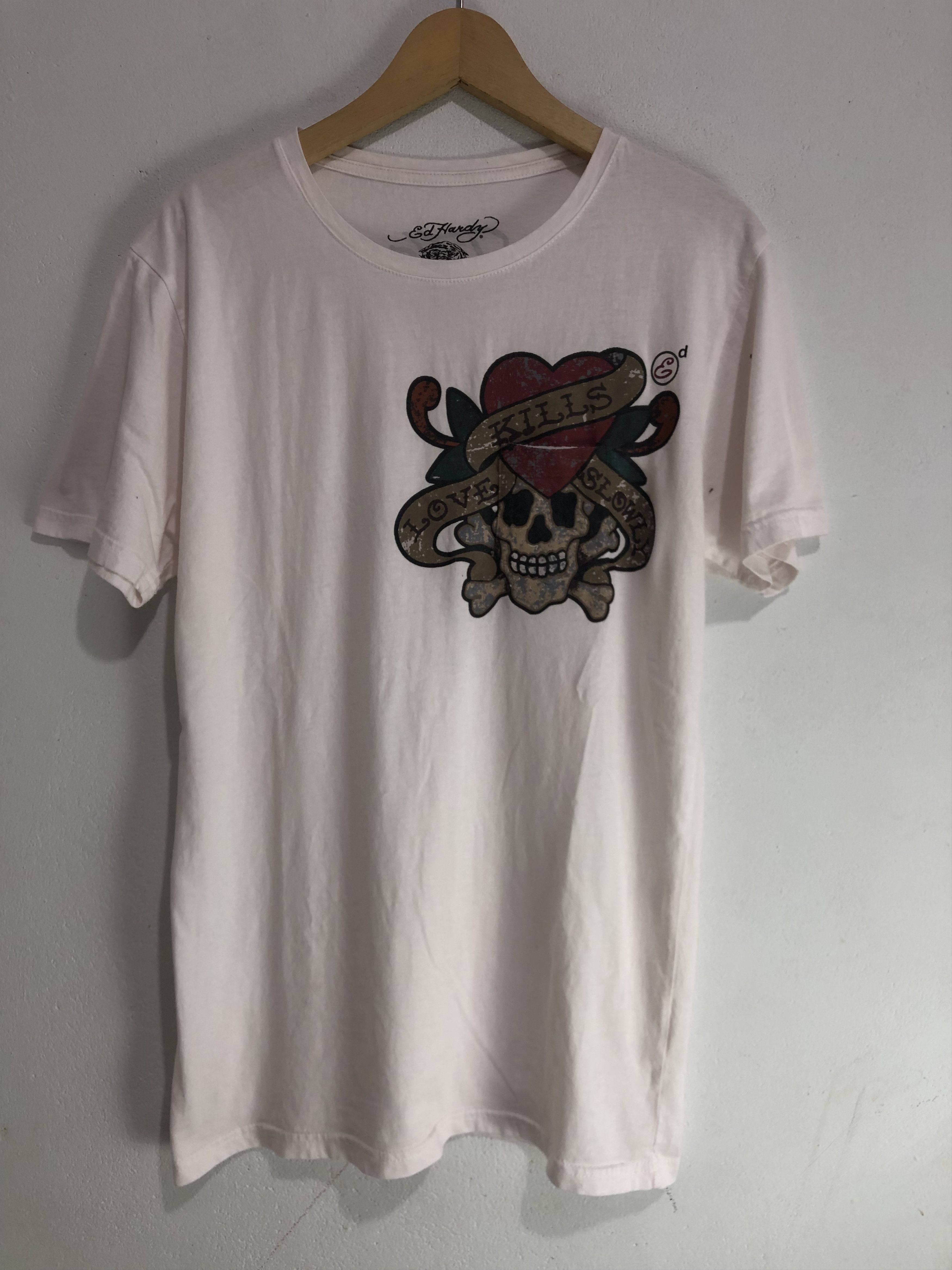 KMRii Japanese Gothic Skull Ed Hardy Rock Punk Style Size US L / EU 52-54 / 3 - 1 Thumbnail
