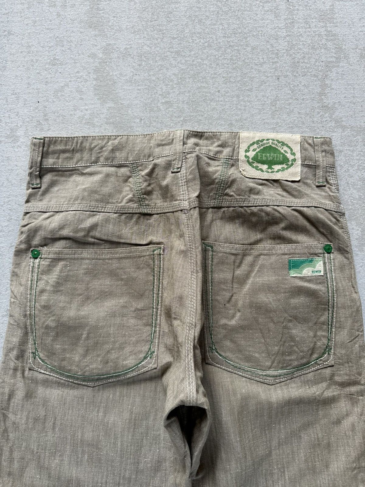 Vintage 702RS Vintage EDWIN TOKYO-JAPAN Jean Roll Ups Denim Pants Size US 33 - 13 Thumbnail