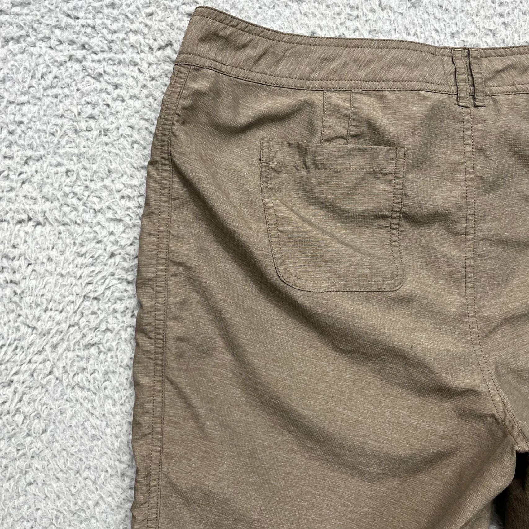 The North Face The North Face Hiking Shorts Womens 14 Brown Roll Cuff Drawstring Pockets Size 36" / US 14 / IT 50 - 7 Thumbnail