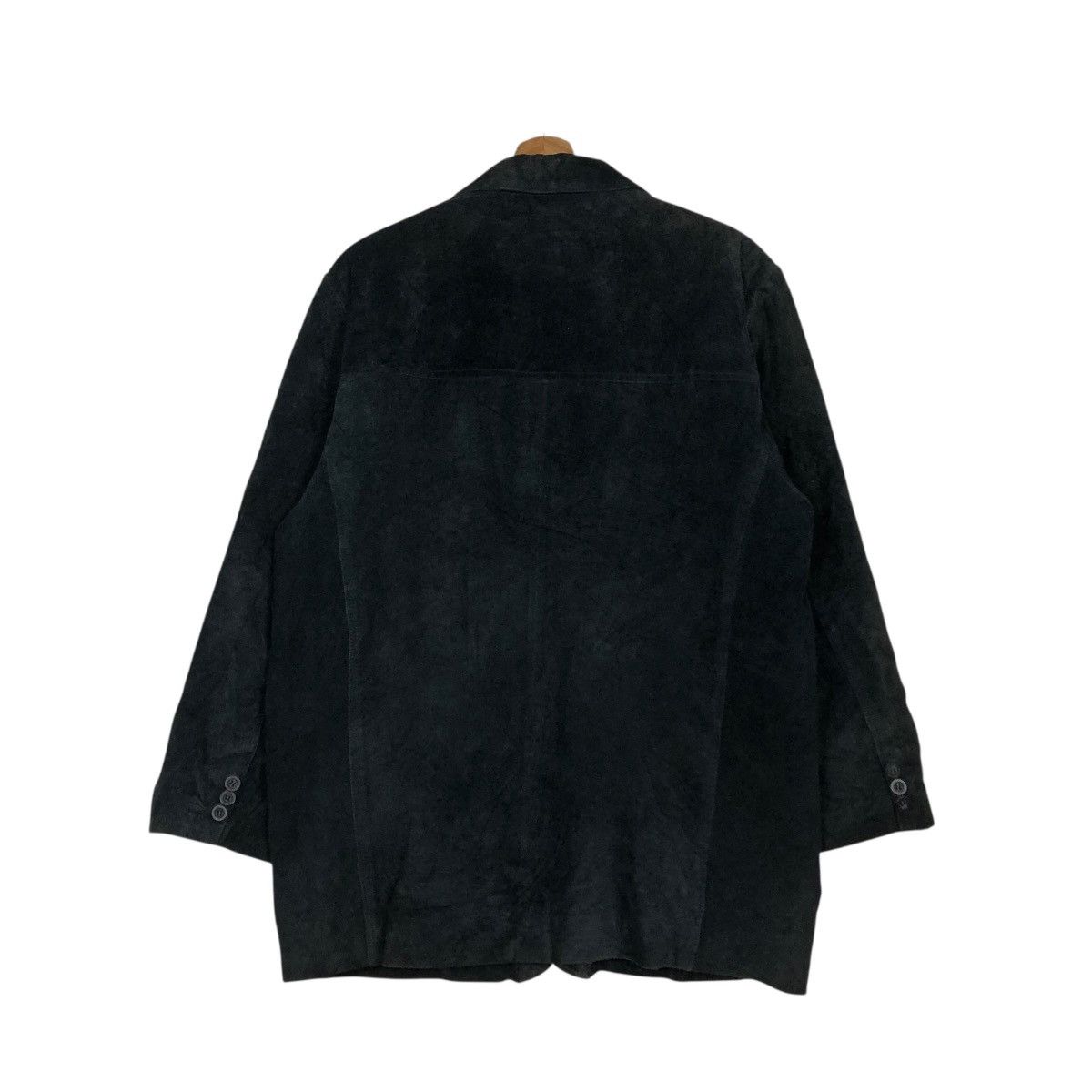 Japanese Brand 🔥VINTAGE SUEDE LEATHER JACKET PIERUCCI ITALIAN ISSEY MIYAKE Size L / US 10 / IT 46 - 10 Thumbnail