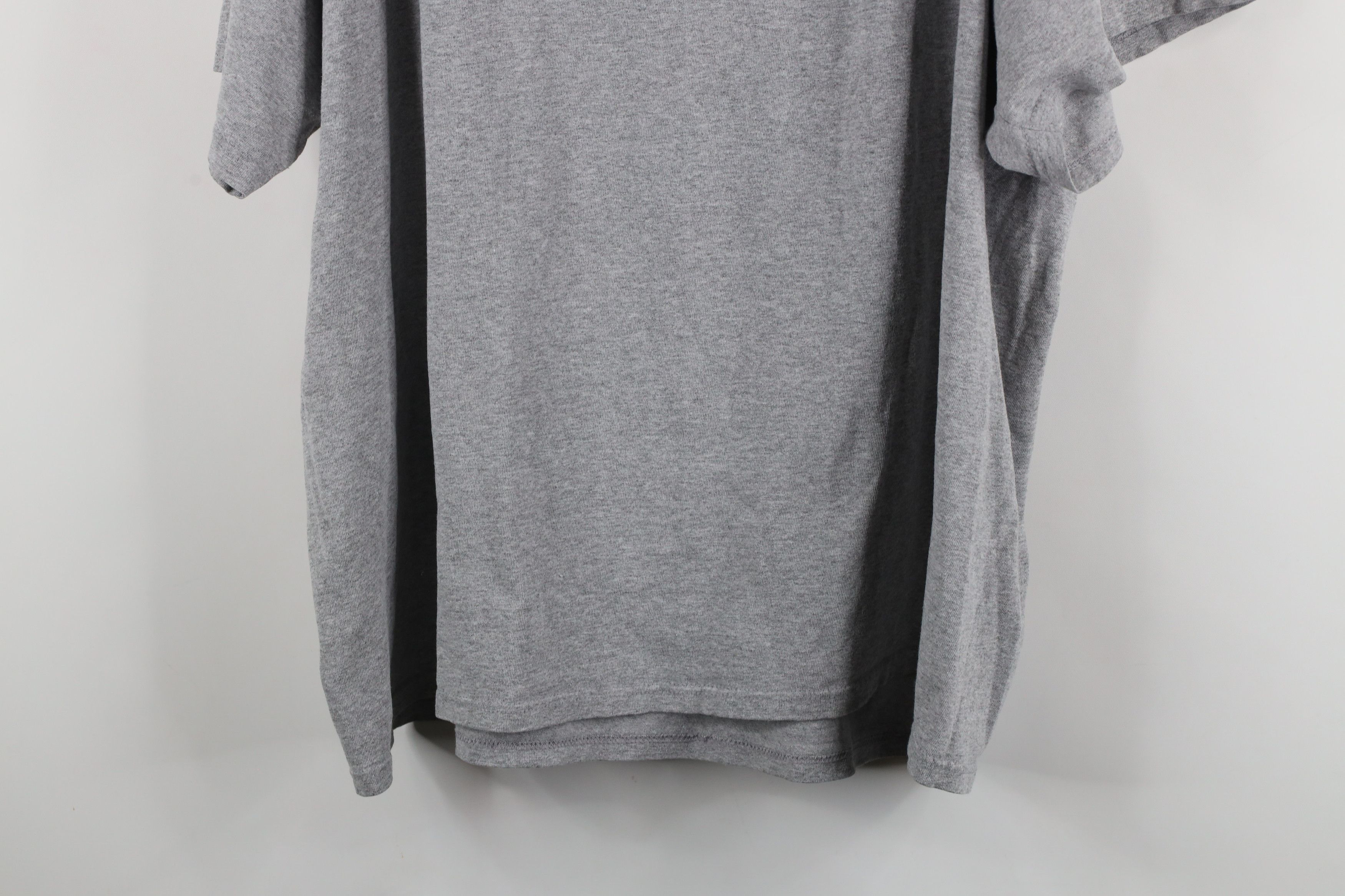 Nike × Vintage Vintage Nike Air Max Travis Scott Big Swoosh T-Shirt Gray Size US XXL / EU 58 / 5 - 10 Thumbnail