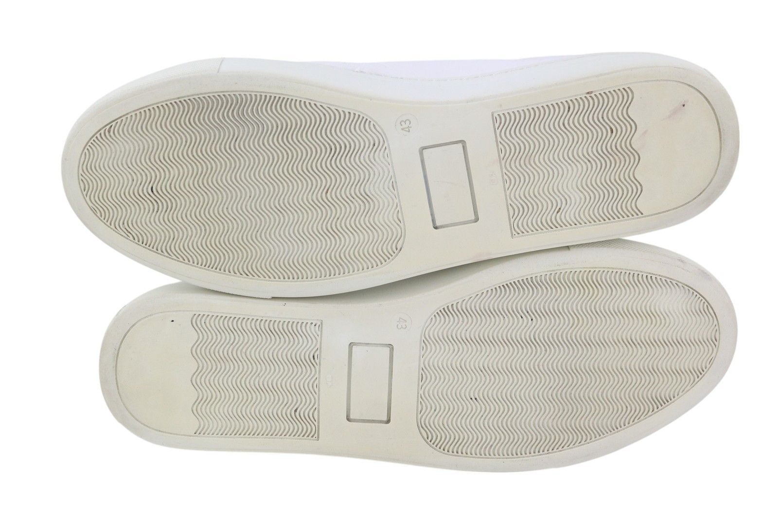 Suitsupply FW1404 EU43 White Leather Almond Toe Sneakers 83568 Size US 10 / EU 43 - 8 Thumbnail