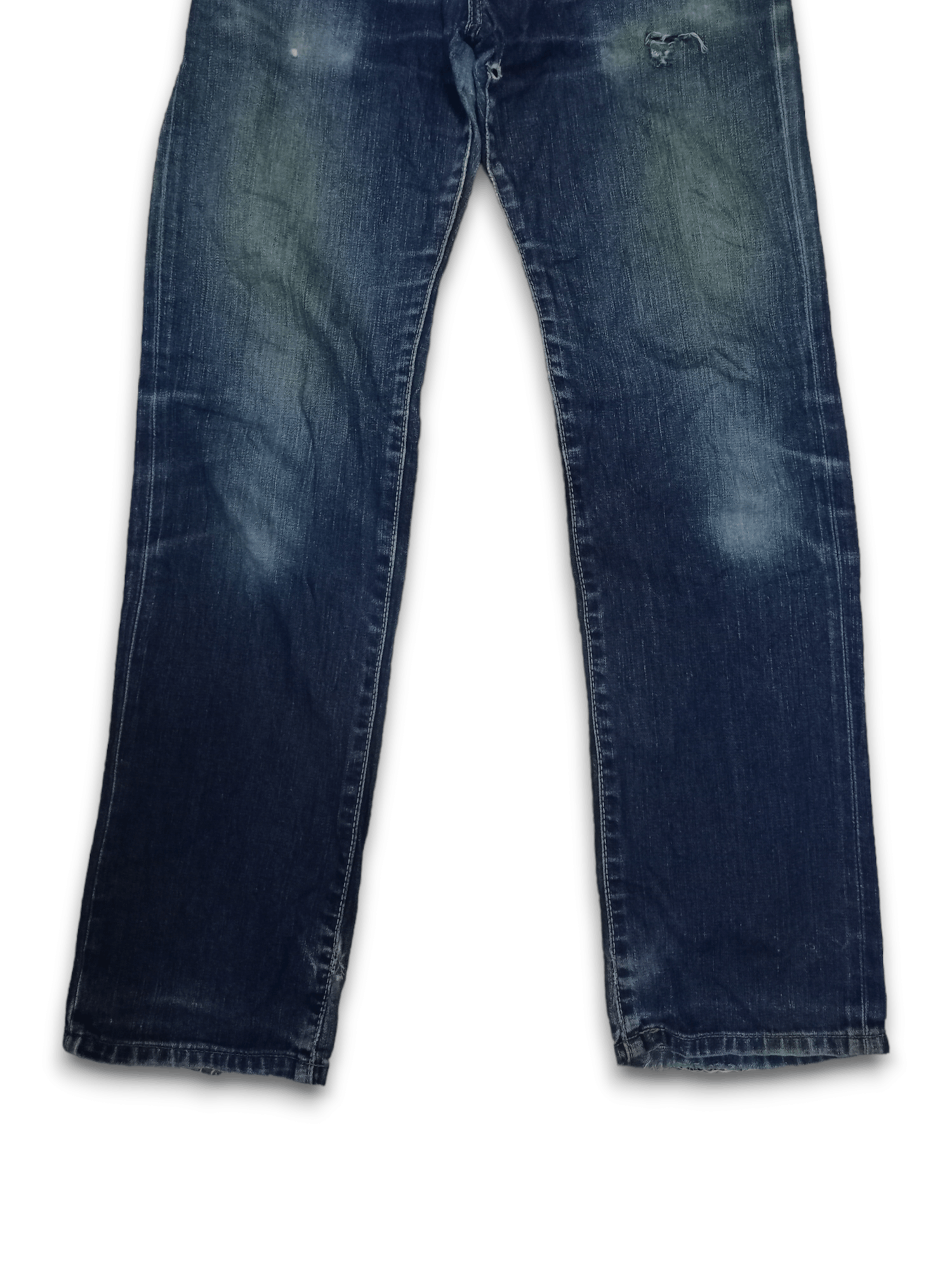 Wrangler Vintage Wrangler Blue Wash Distressed Jeans Size US 28 / EU 44 - 7 Thumbnail