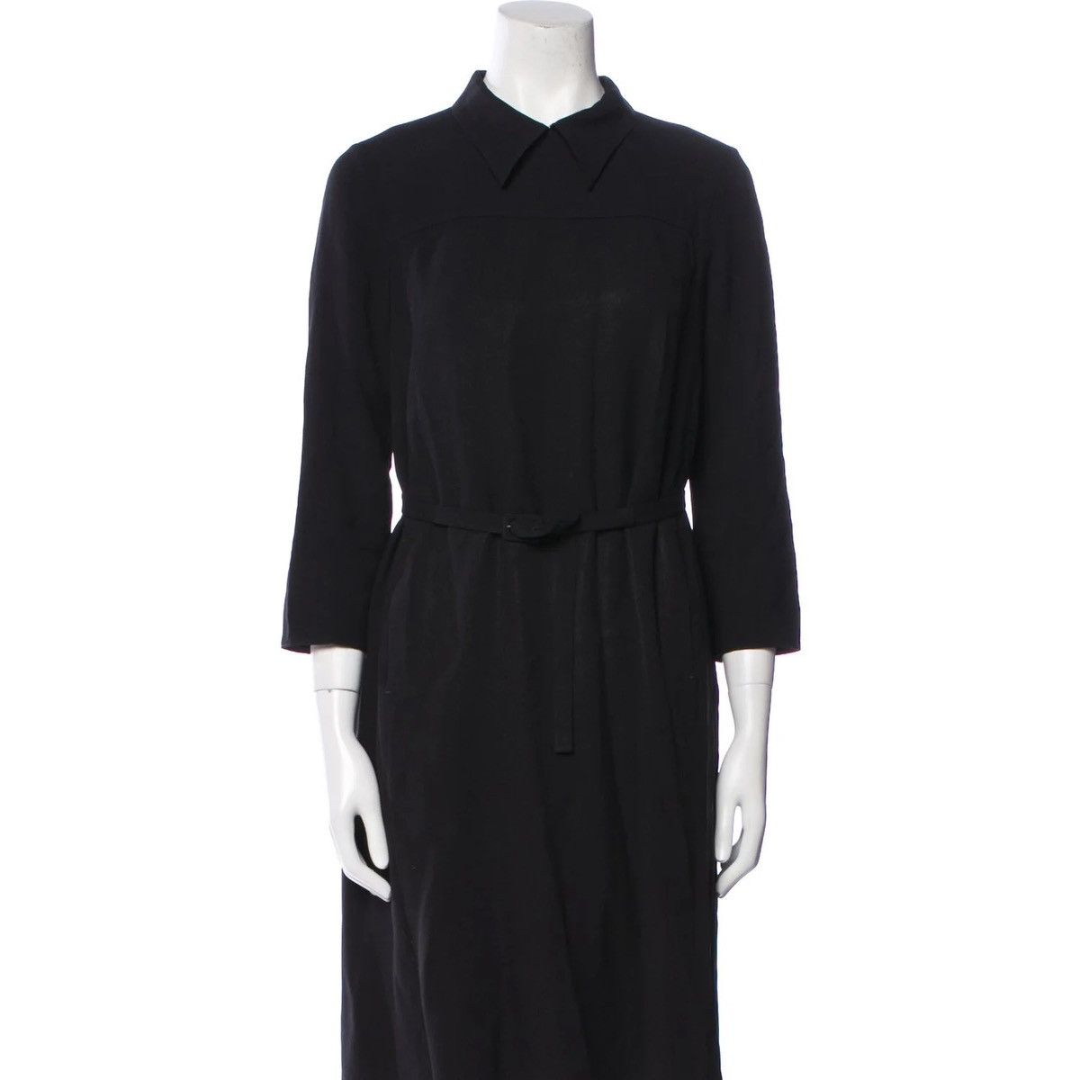 Prada PRADA Midi Dress 2017 Knee-Length Black Size S / US 4 / IT 40 - 1 Thumbnail