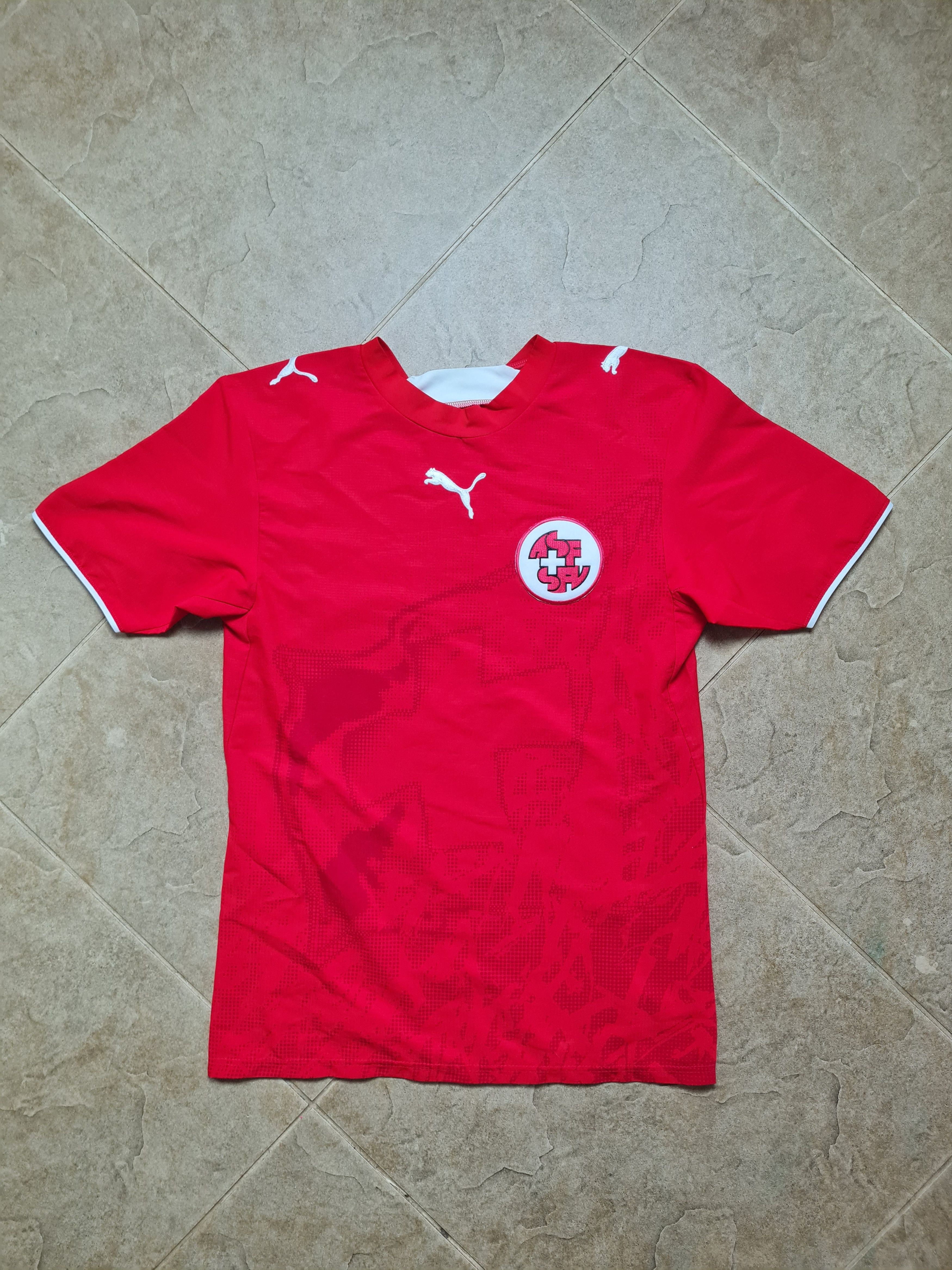 Puma Vintage Jersey Switzerland Puma 2006/2008 Football Shirt Size US XS / EU 42 / 0 - 6 Thumbnail