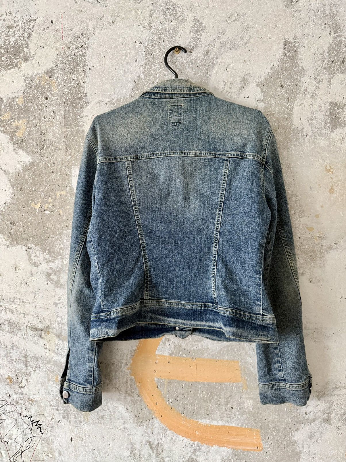 Miss Sixty 00S Vintage Archive Miss Sixty Cropped Washed Blue Jacket Size L / US 10 / IT 46 - 2 Thumbnail