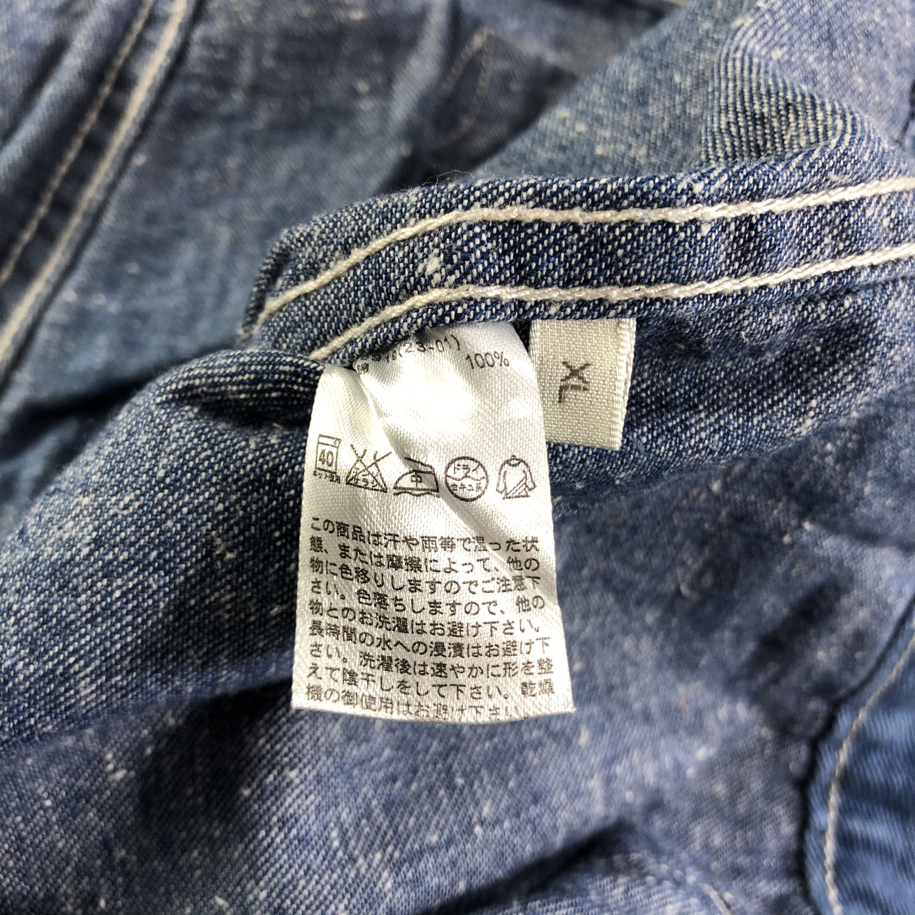 Japanese Brand Japanese Brand GU Jeans Blue Wash Denim -J2774 Size US 36 / EU 52 - 7 Thumbnail