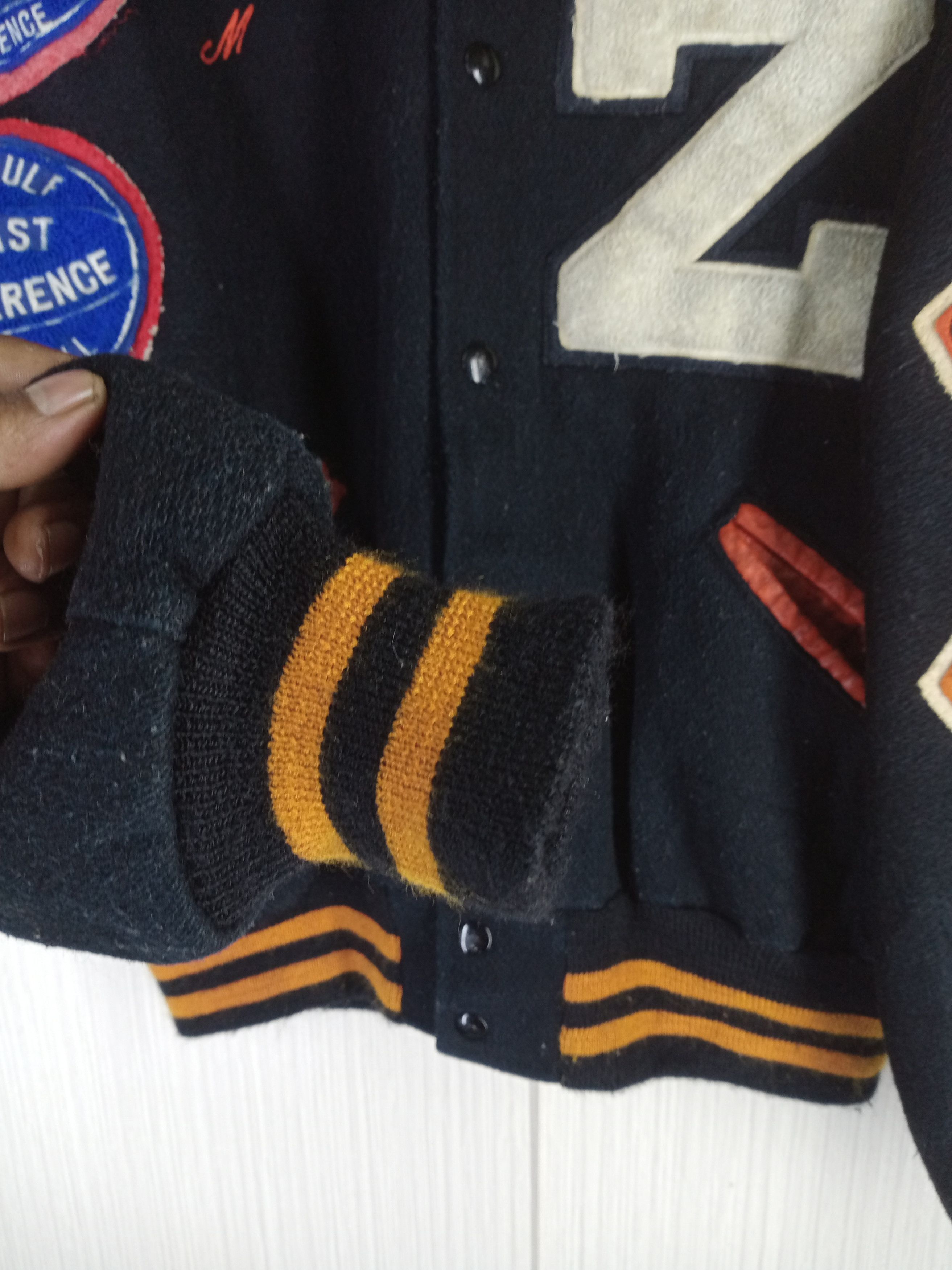 Delong Very Rare Vintage Citrus Bowl Champions 1986 Varsity Jacket Size US L / EU 52-54 / 3 - 8 Thumbnail