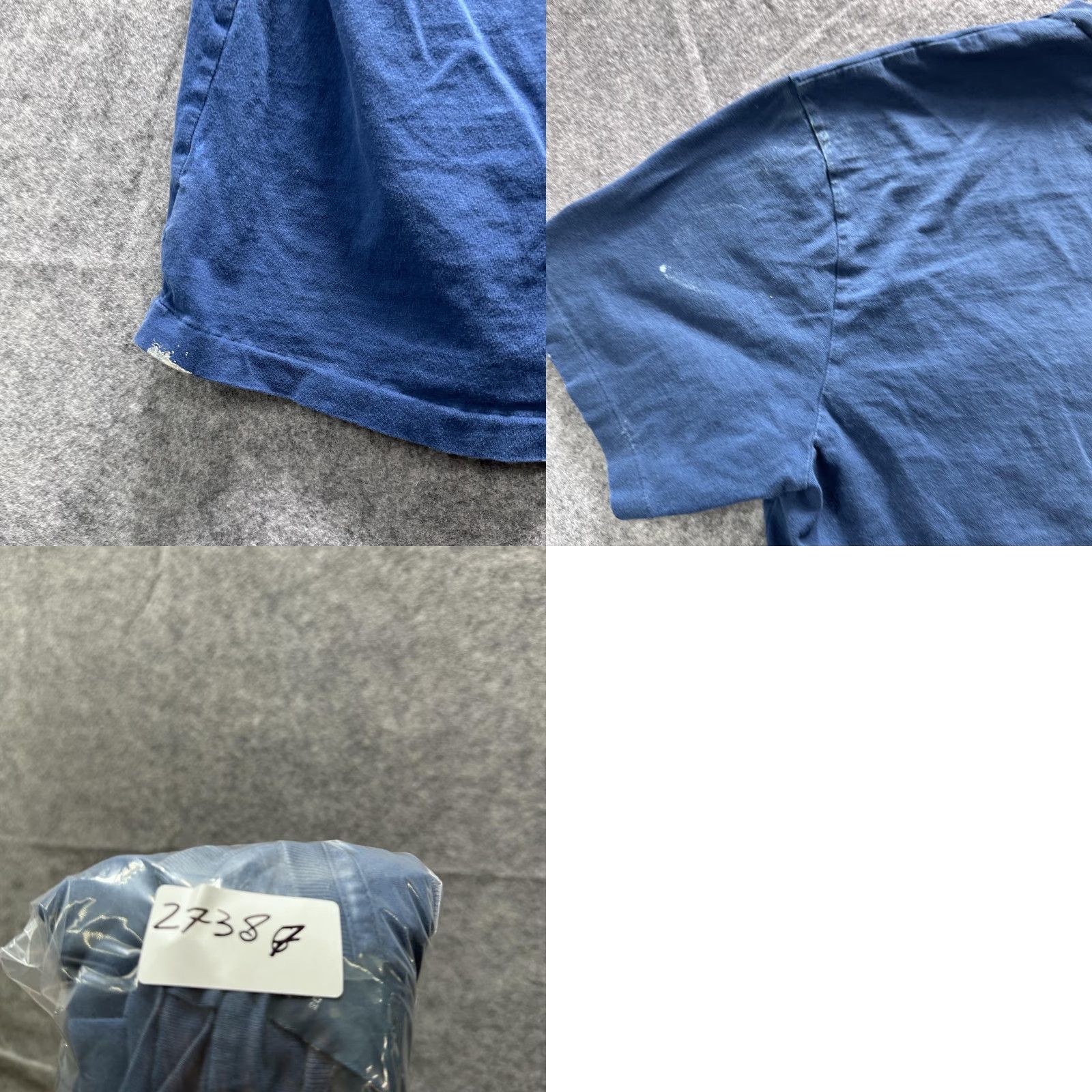 Polo Ralph Lauren Vintage Polo by Ralph Lauren Shirt Mens Large Blue Pocket Tee Embroidered Pony Size US L / EU 52-54 / 3 - 9 Thumbnail
