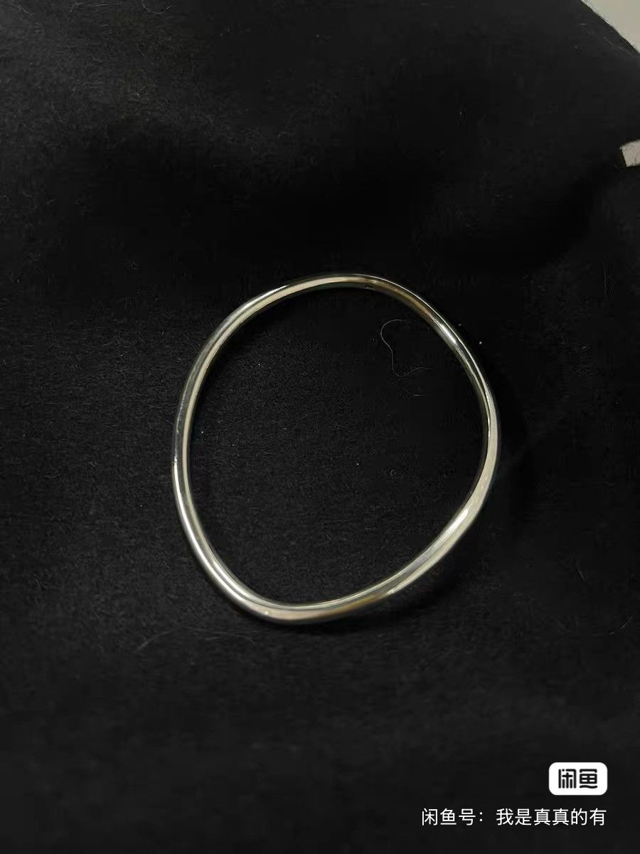 Ann Demeulemeester Ann Demeulemeester Silver Bracelet Bangle. Size ONE SIZE - 4 Thumbnail