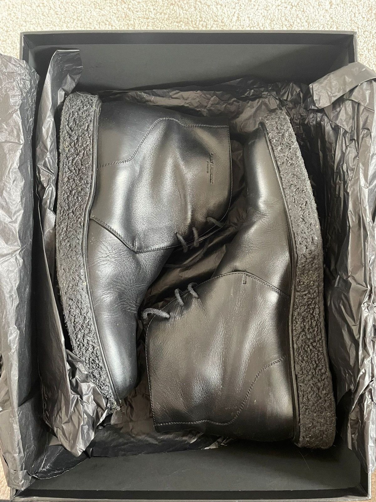 Saint Laurent Paris Saint Laurent Paris FW14 Creeper Desert Boots Size US 9 / EU 42 - 6 Thumbnail