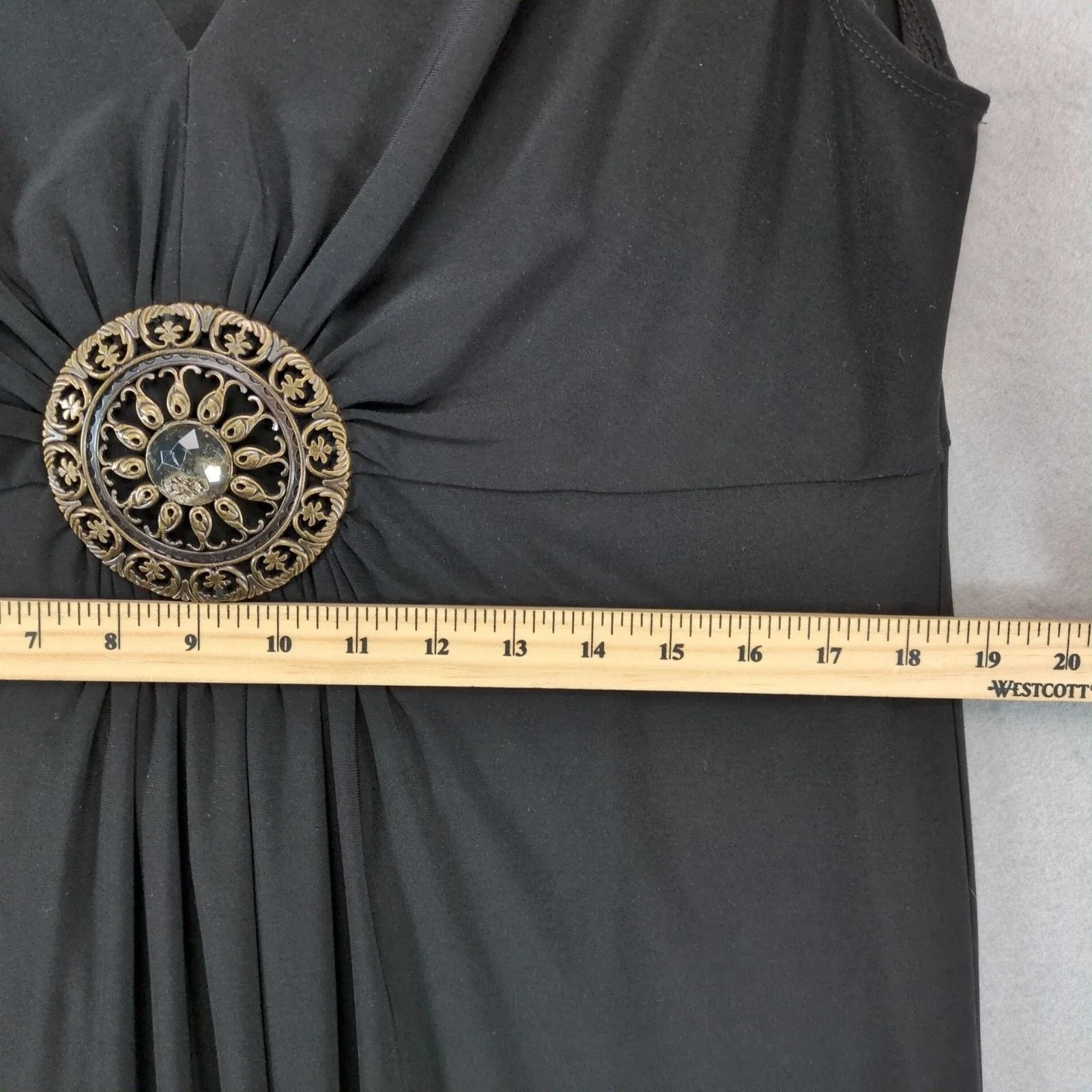 Other Scarlett Nite Black Flowy Sleeveless Midi Dress Plus Sz 16W Size XXL / US 16-18 / IT 52-54 - 7 Thumbnail