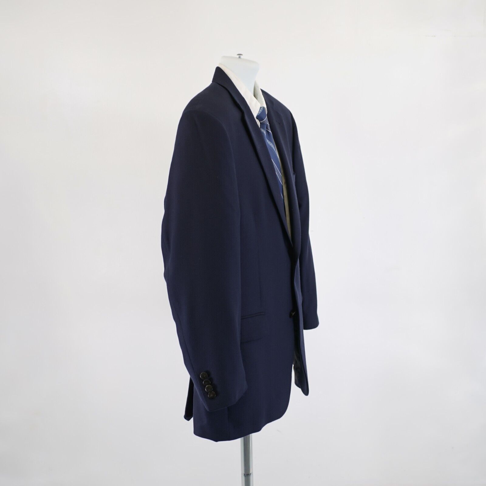 Jos. A. Bank Jos A Bank Reserve Thick Basketweave Wool Silk Blazer 42R 2 Size 42R - 7 Thumbnail