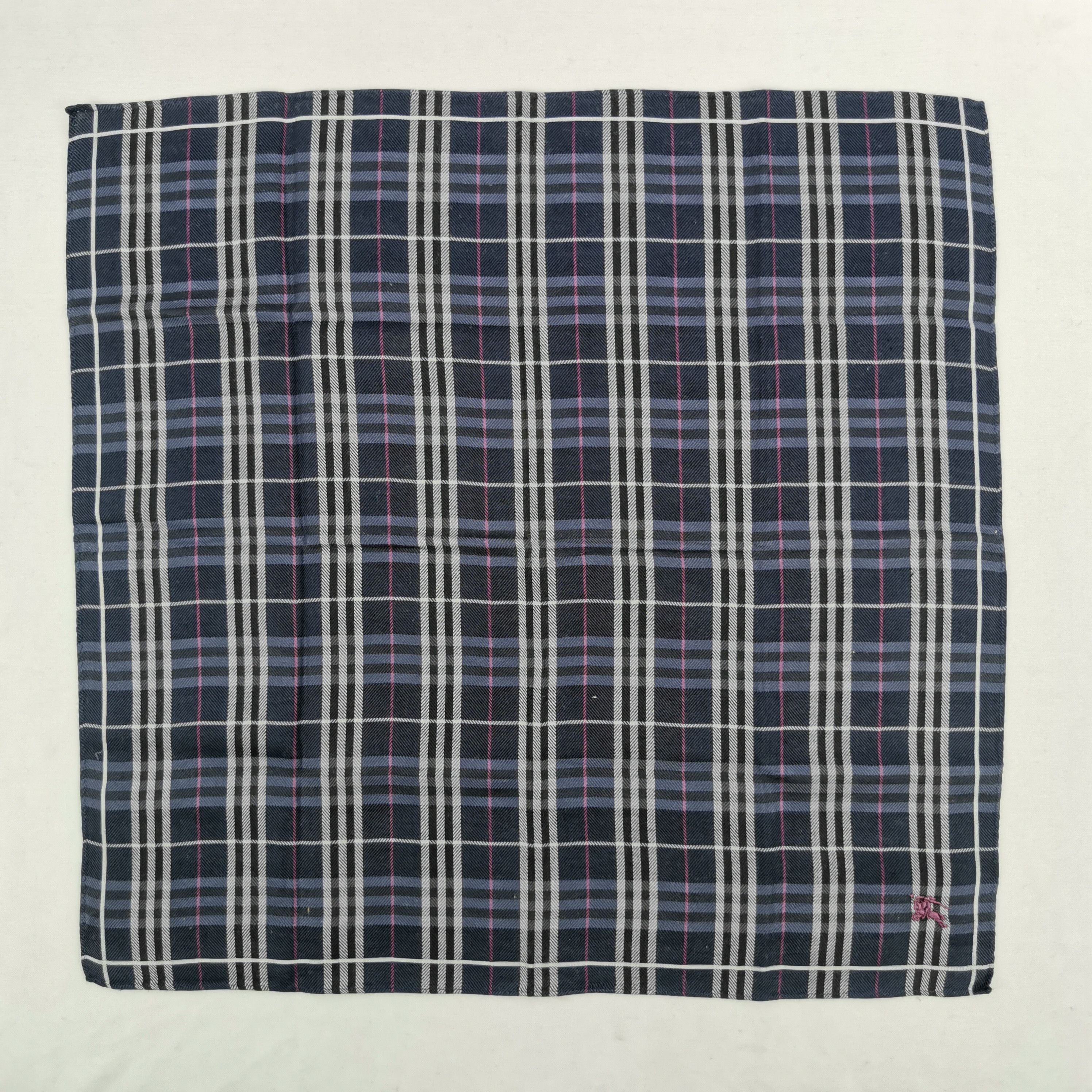 Burberry × Vintage Vintage Burberry Handkerchief Neckerchief Bandana Size ONE SIZE - 2 Thumbnail