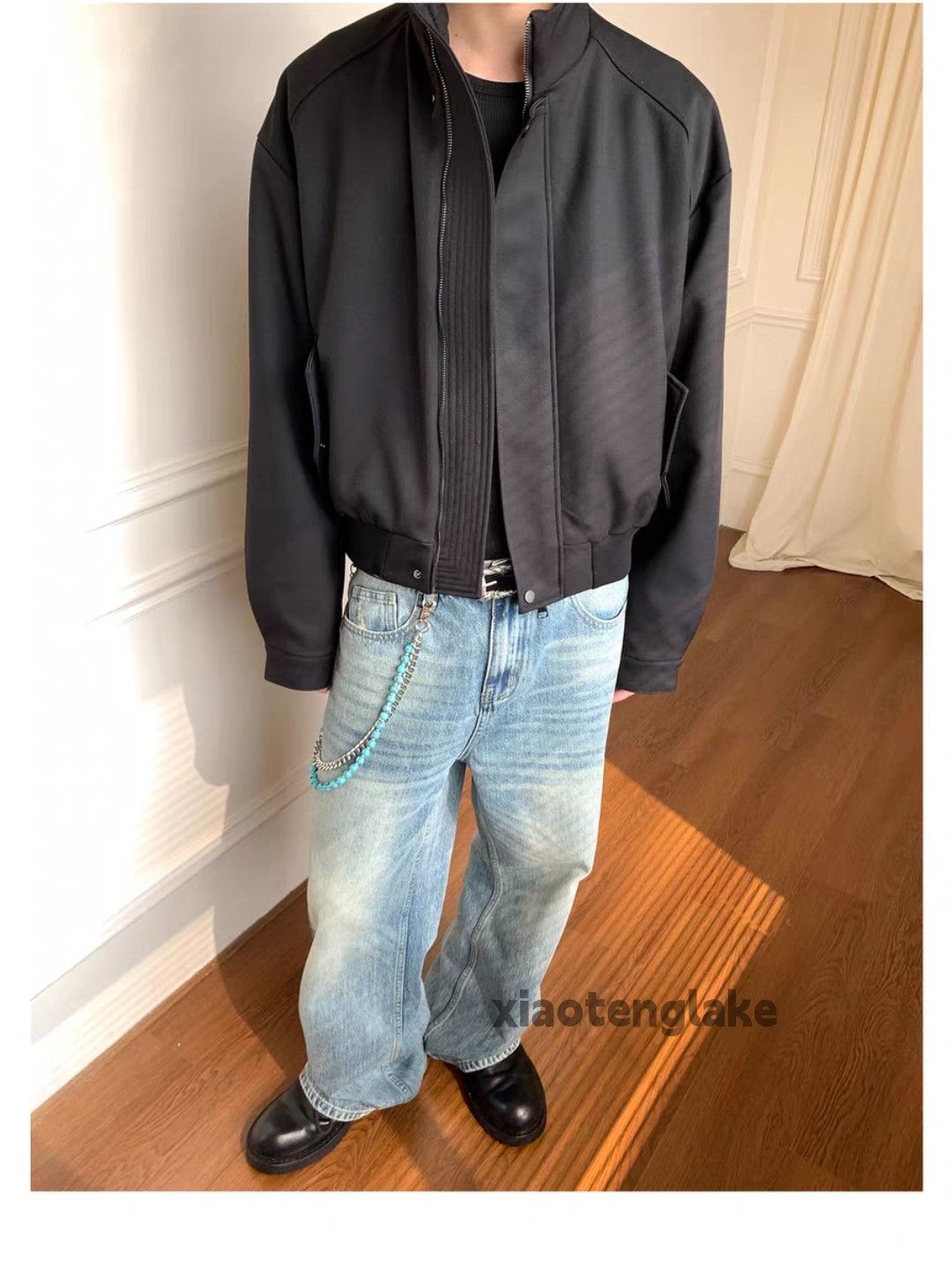 Unisex washed faded cleanfit yuppie y2k bootcut jeans