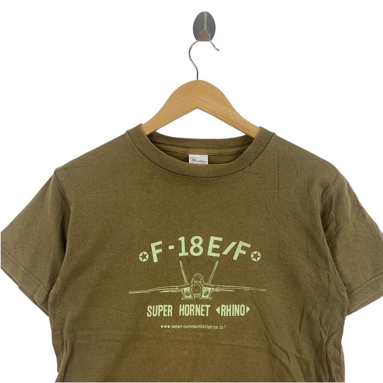 Vintage Vintage SUPER HORNET RHINO USS Kitty Hawk Tee Shirt Size US S / EU 44-46 / 1 - 2 Thumbnail
