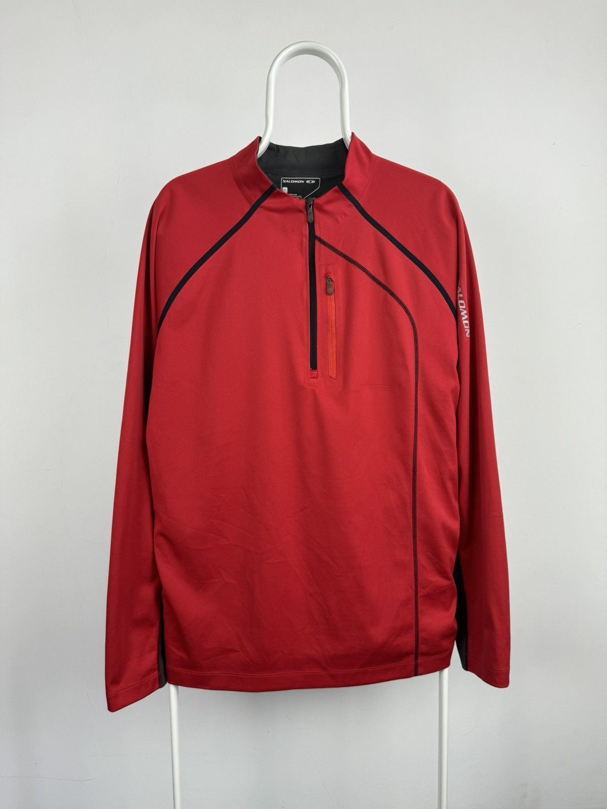 Salomon Vintage Salomon Running Gorpcore Style Windbreaker Zip Size US XL / EU 56 / 4 - 1 Thumbnail