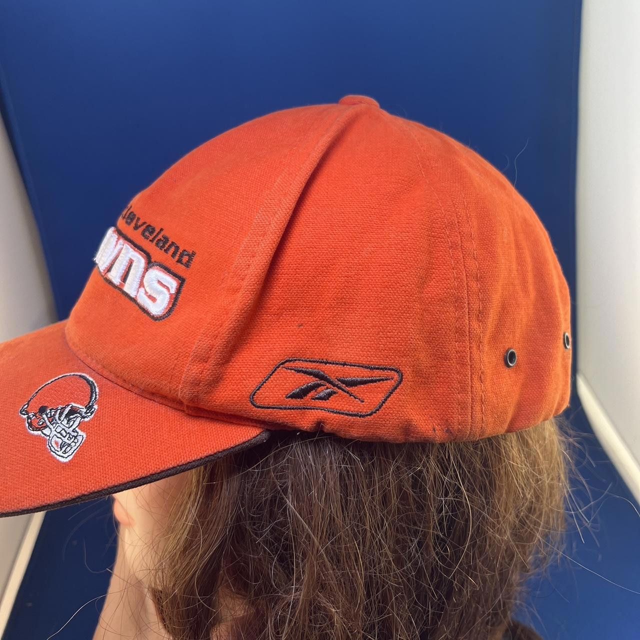 Reebok NFL Cleveland Browns Adjustable Cap - Iconic Team Hat Size ONE SIZE - 4 Thumbnail