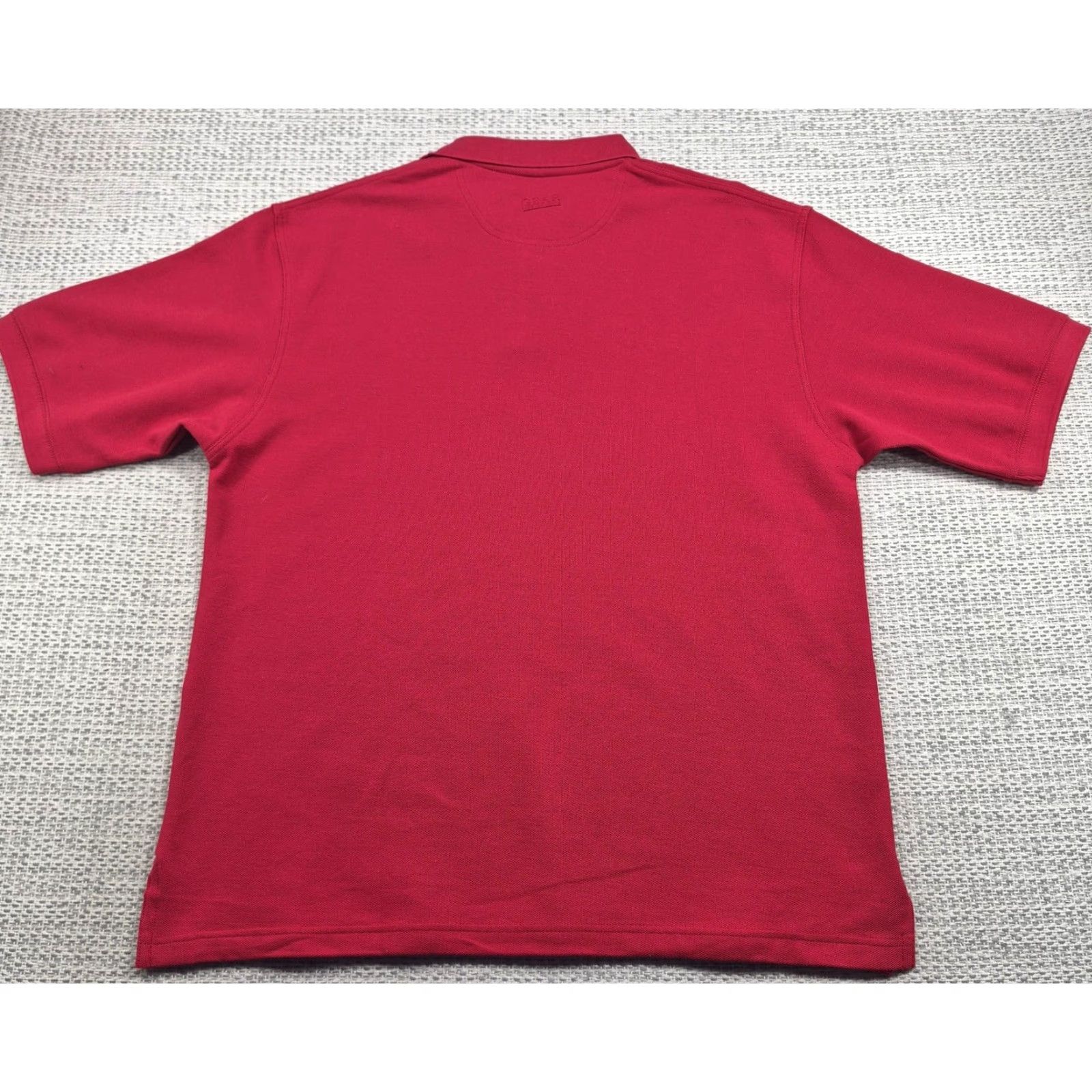Vintage Gear For Sports Polo Shirt Mens XL Red Johnnie Walker Red Label Pique Knit Shirt Size US XL / EU 56 / 4 - 7 Thumbnail