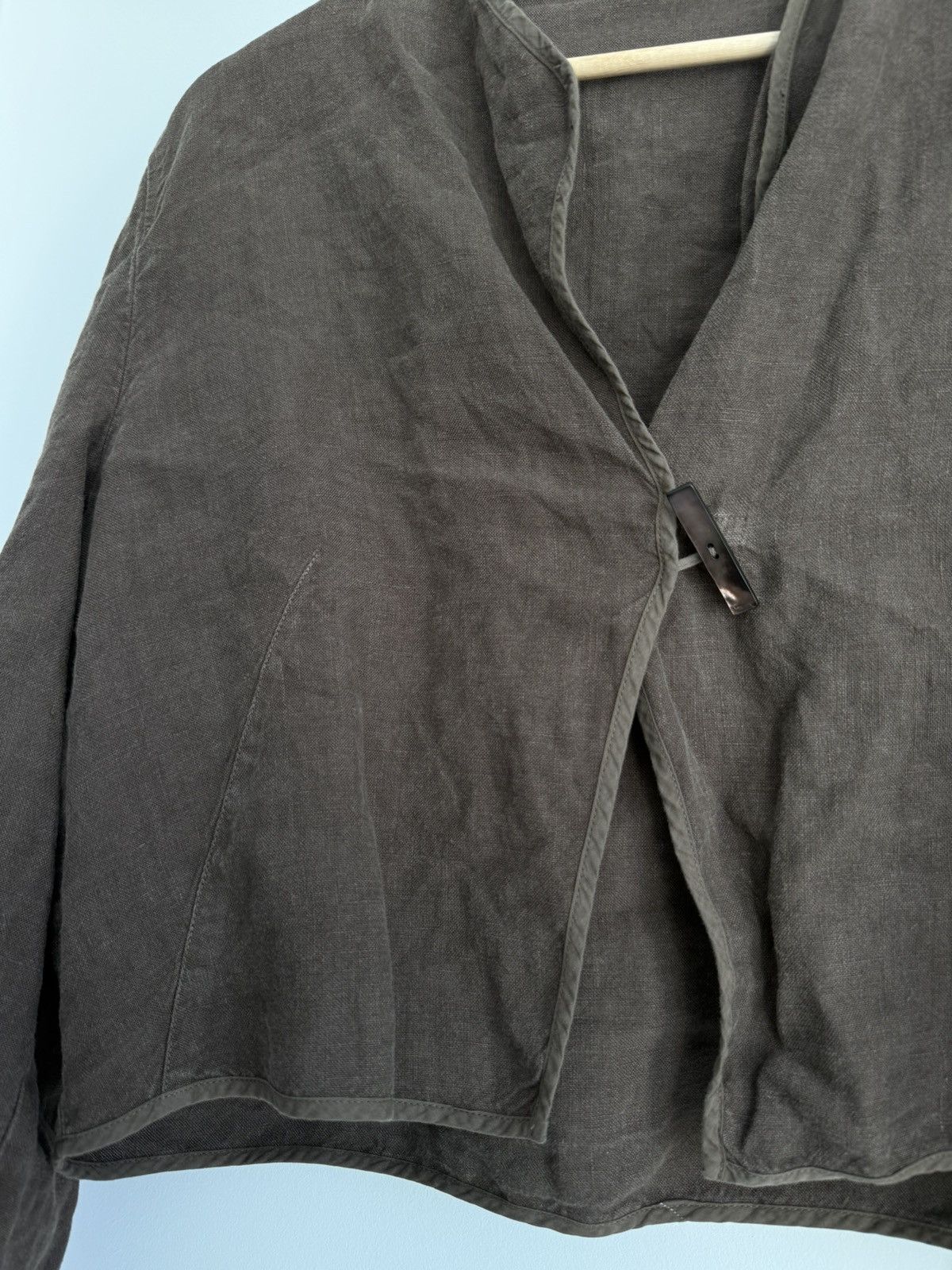 Designer × OSKA Oska Linen Avant Garde Blazer Jacket Size 3 Size M / US 6-8 / IT 42-44 - 4 Thumbnail