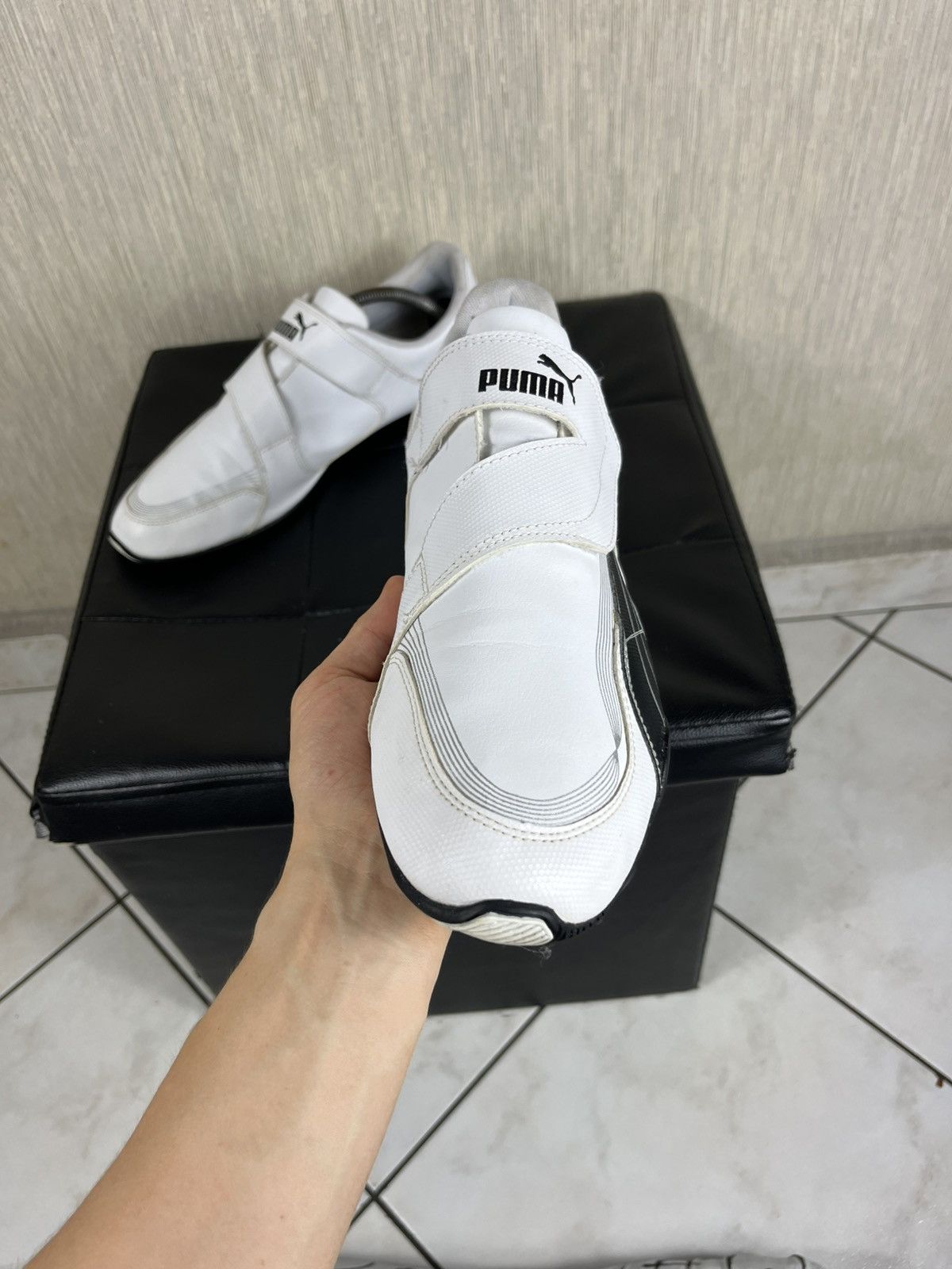 Puma Vintage Puma speed cat velcro y2k sneakers shoes retro logo Size US 11 / EU 44 - 18 Thumbnail