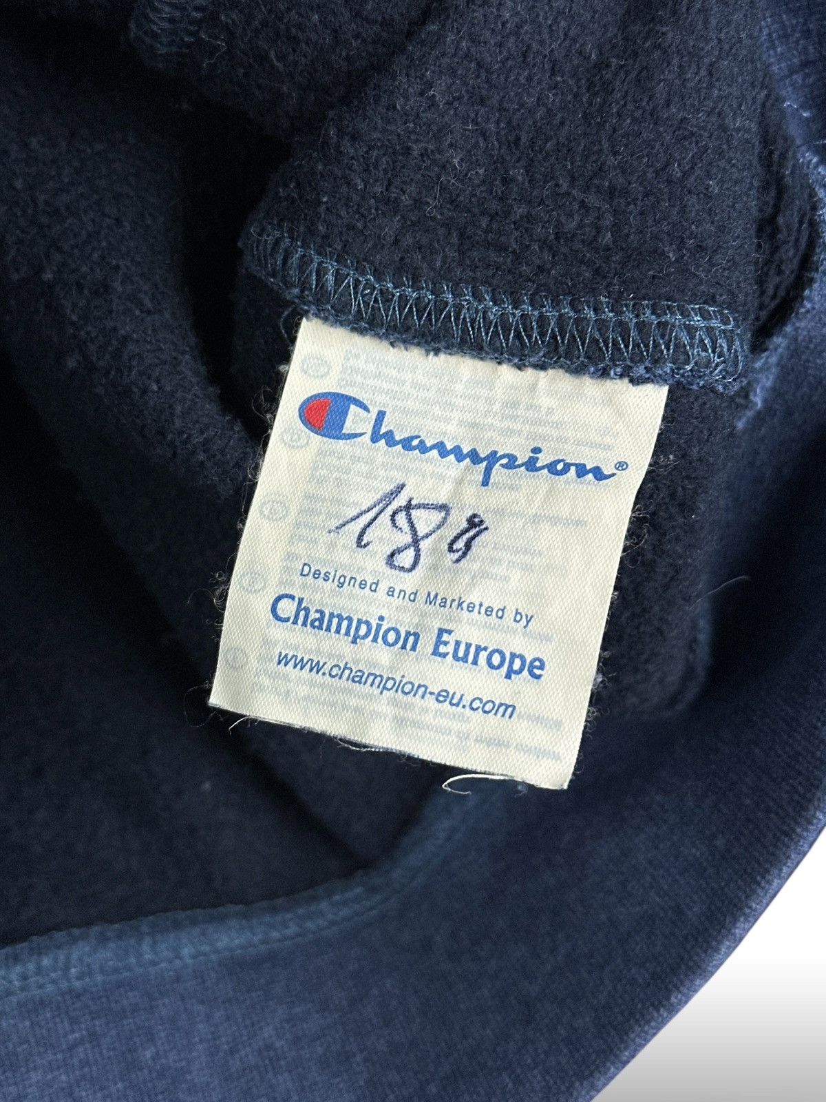 Champion Vintage Champion Big Logo Men’s Hoodie Blue Size US L / EU 52-54 / 3 - 7 Thumbnail