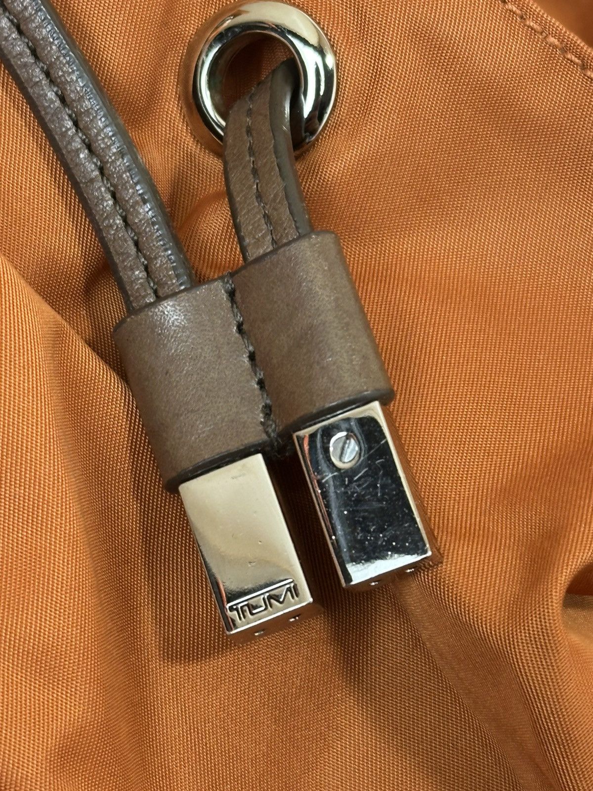 Tumi Tumi Voyageur Basel Backpack in a burnt orange nylon. Size ONE SIZE - 17 Thumbnail