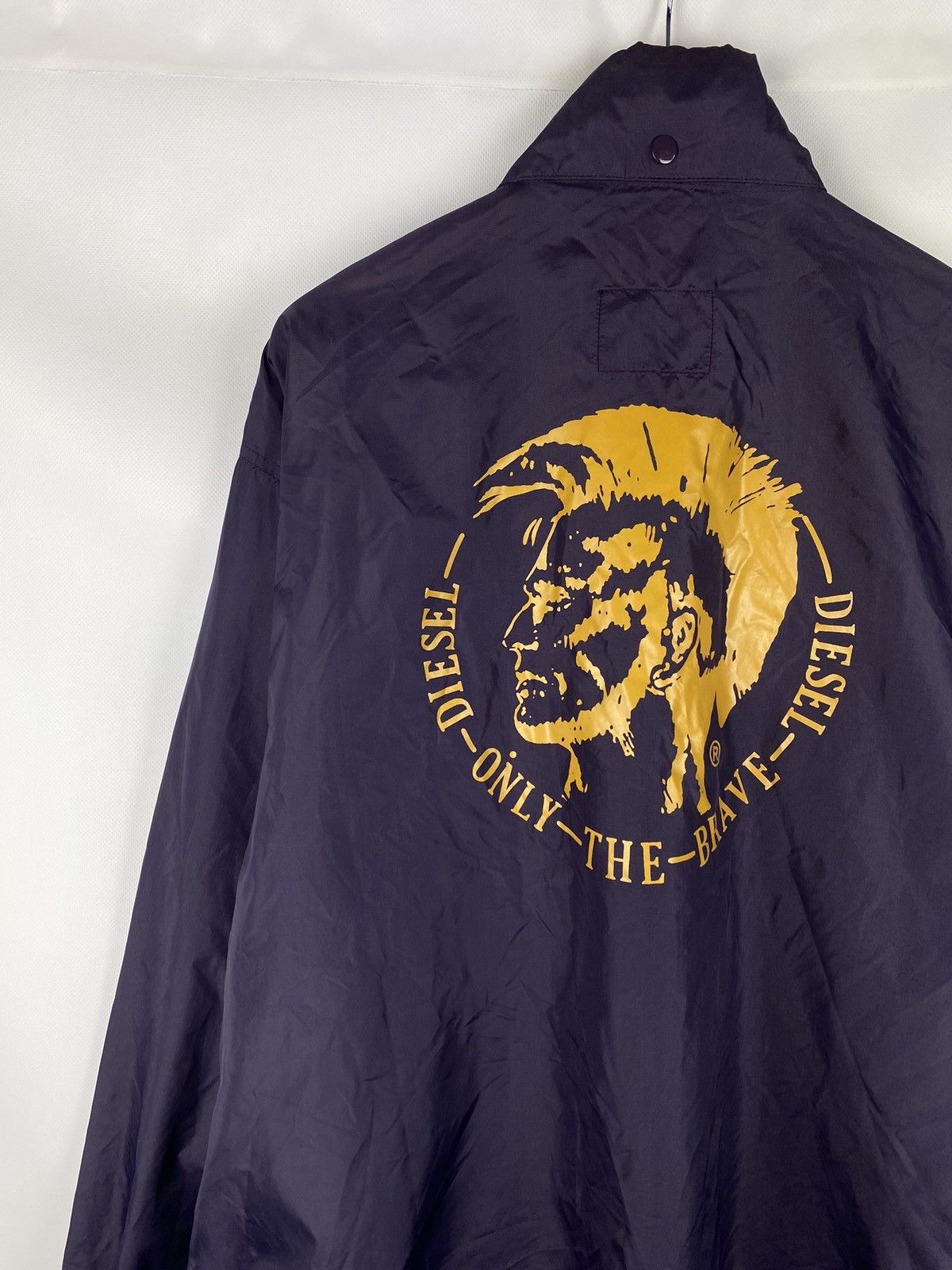 Diesel × Vintage VTG Diesel men’s nylon big logo coach jacket size L Size US L / EU 52-54 / 3 - 4 Thumbnail