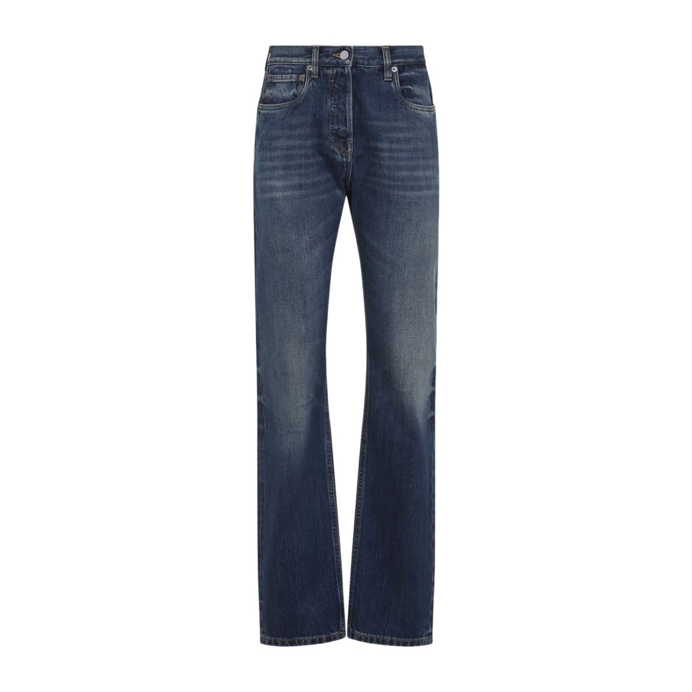 PRADA Women's Blue Jeans New And Authentic (Women's size:IT