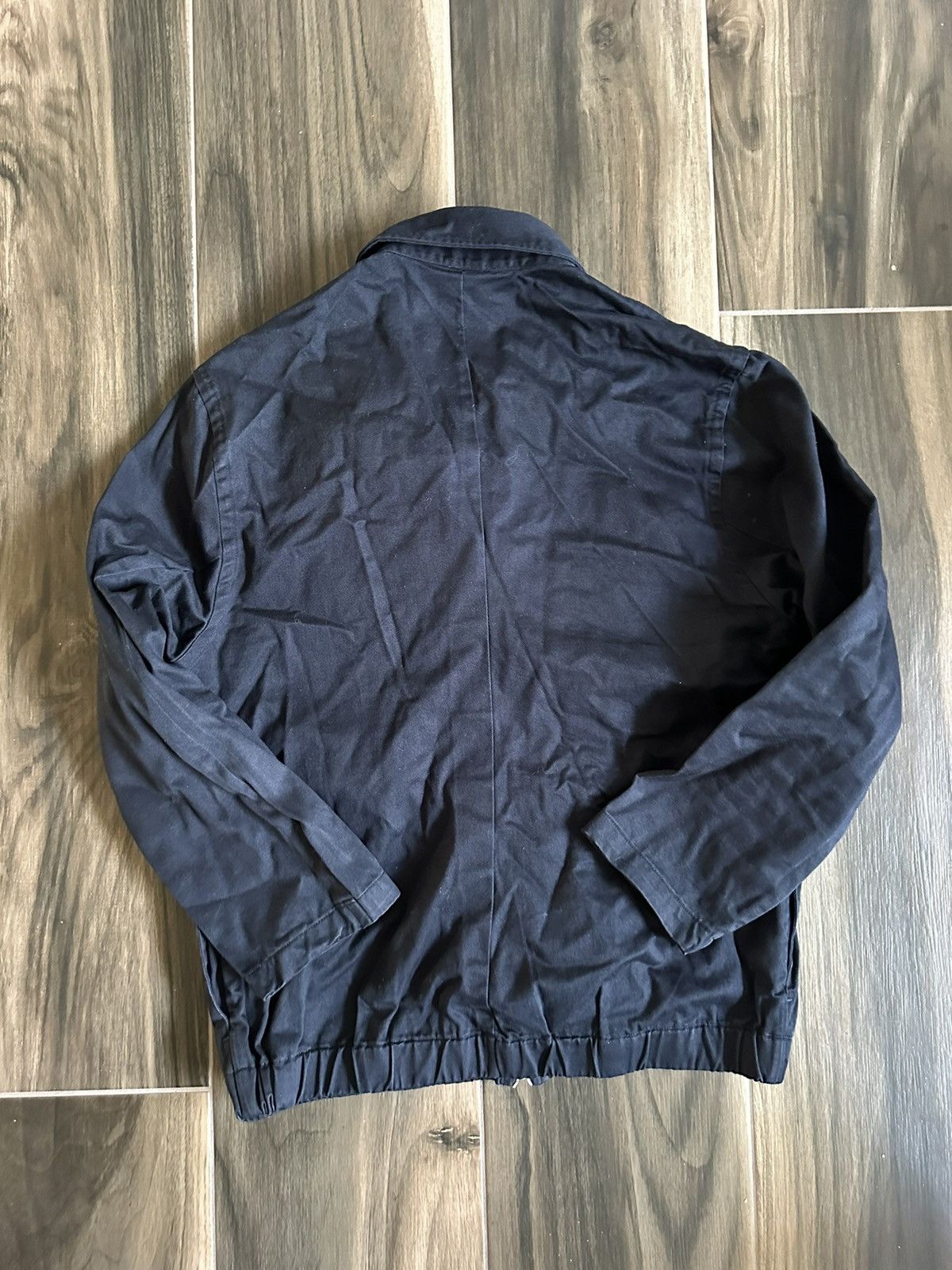 Hugo × Hugo Boss × Vintage Hugo Boss Lawson Zip-Up Twill Jacket Size US M / EU 48-50 / 2 - 4 Thumbnail