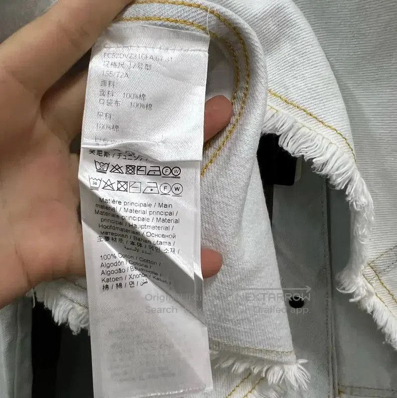 Kenzo KENZO White Cotton Ladies' Jacket . Size XXS / US 00 / IT 34 - 3 Thumbnail